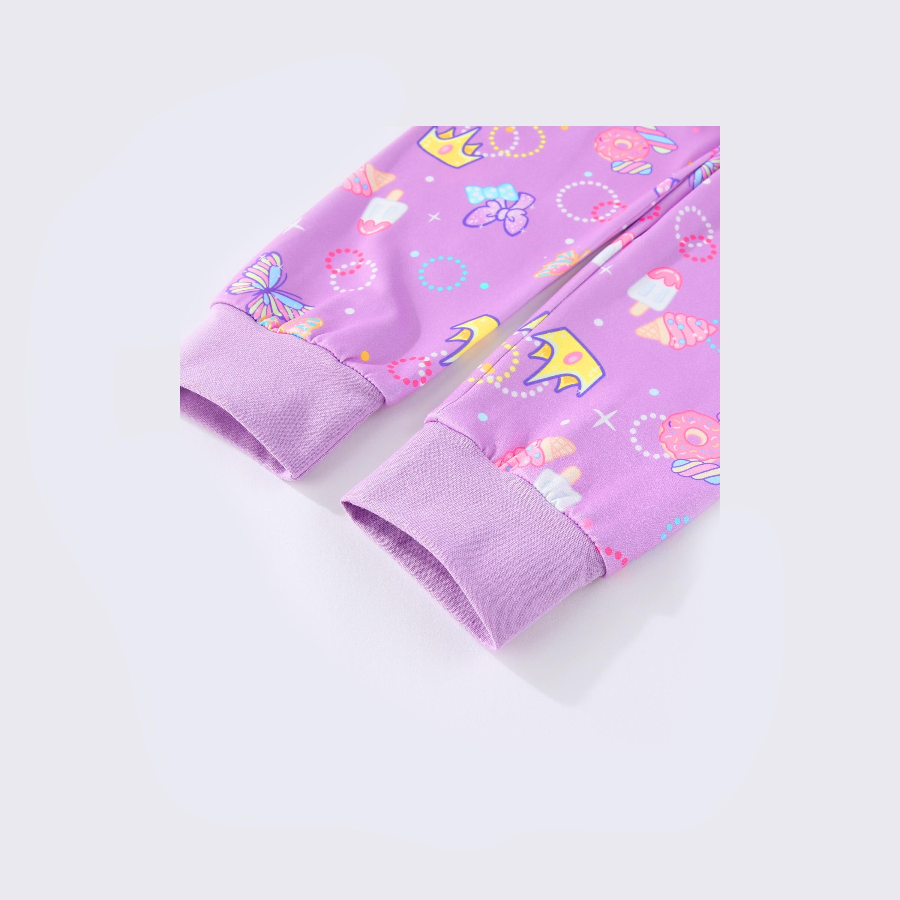 تي شيرت بطبعة فراشة يونيكورن ويتوهج في الظلام قطعتين مع بيجامة من بيبيكلو-girls-clothing-nightwear-image-10