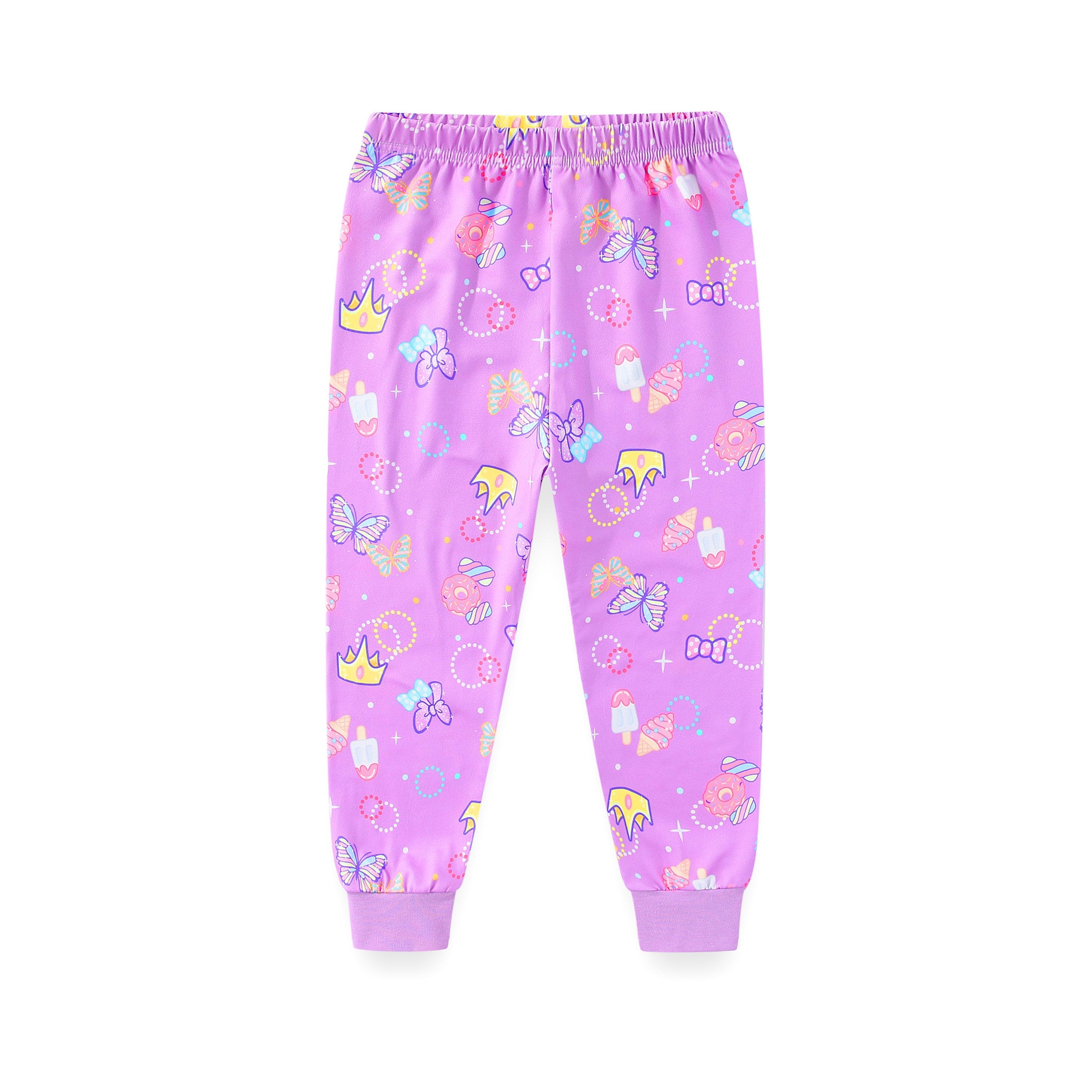 تي شيرت بطبعة فراشة يونيكورن ويتوهج في الظلام قطعتين مع بيجامة من بيبيكلو-girls-clothing-nightwear-image-7