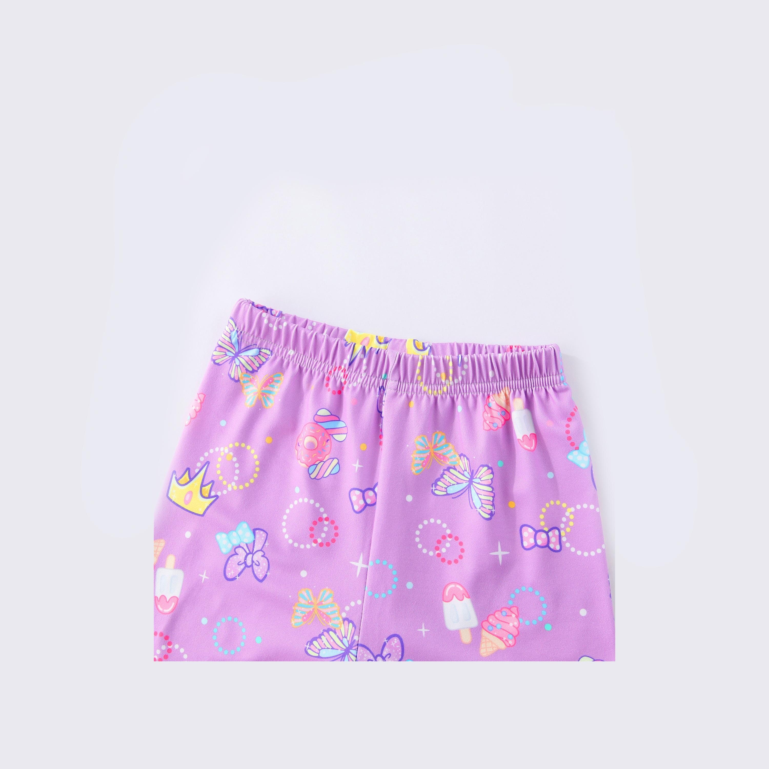 تي شيرت بطبعة فراشة يونيكورن ويتوهج في الظلام قطعتين مع بيجامة من بيبيكلو-girls-clothing-nightwear-image-8
