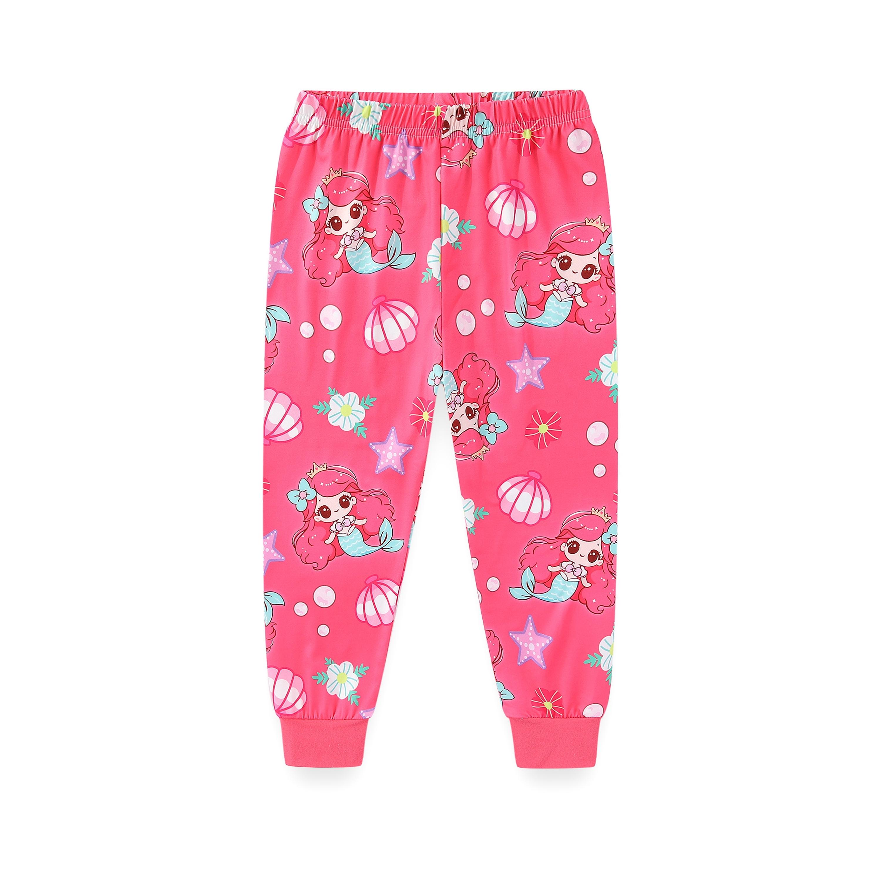 Babyqlo 2-Piece Princess Wonderland Printed Glow-in-the-Dark T-Shirt with Pyjama-girls-clothing-nightwear-image-10