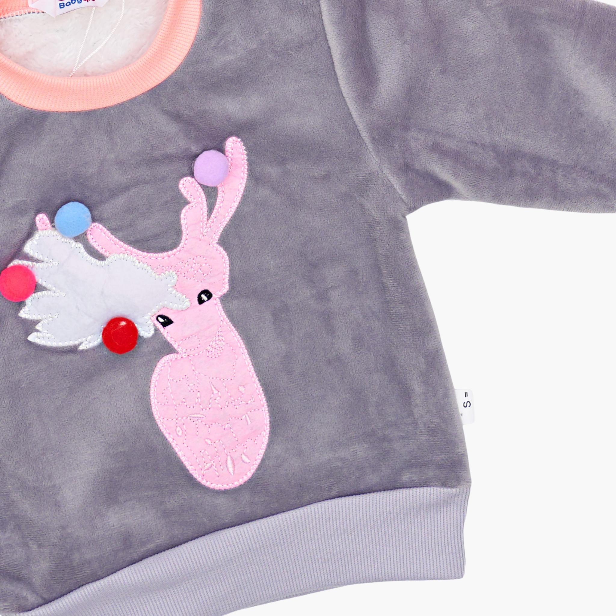 Babyqlo 3-Piece Hooded Jacket with Sweatshirt and Joggers Set-girls-clothing-setsandcoords-image-7