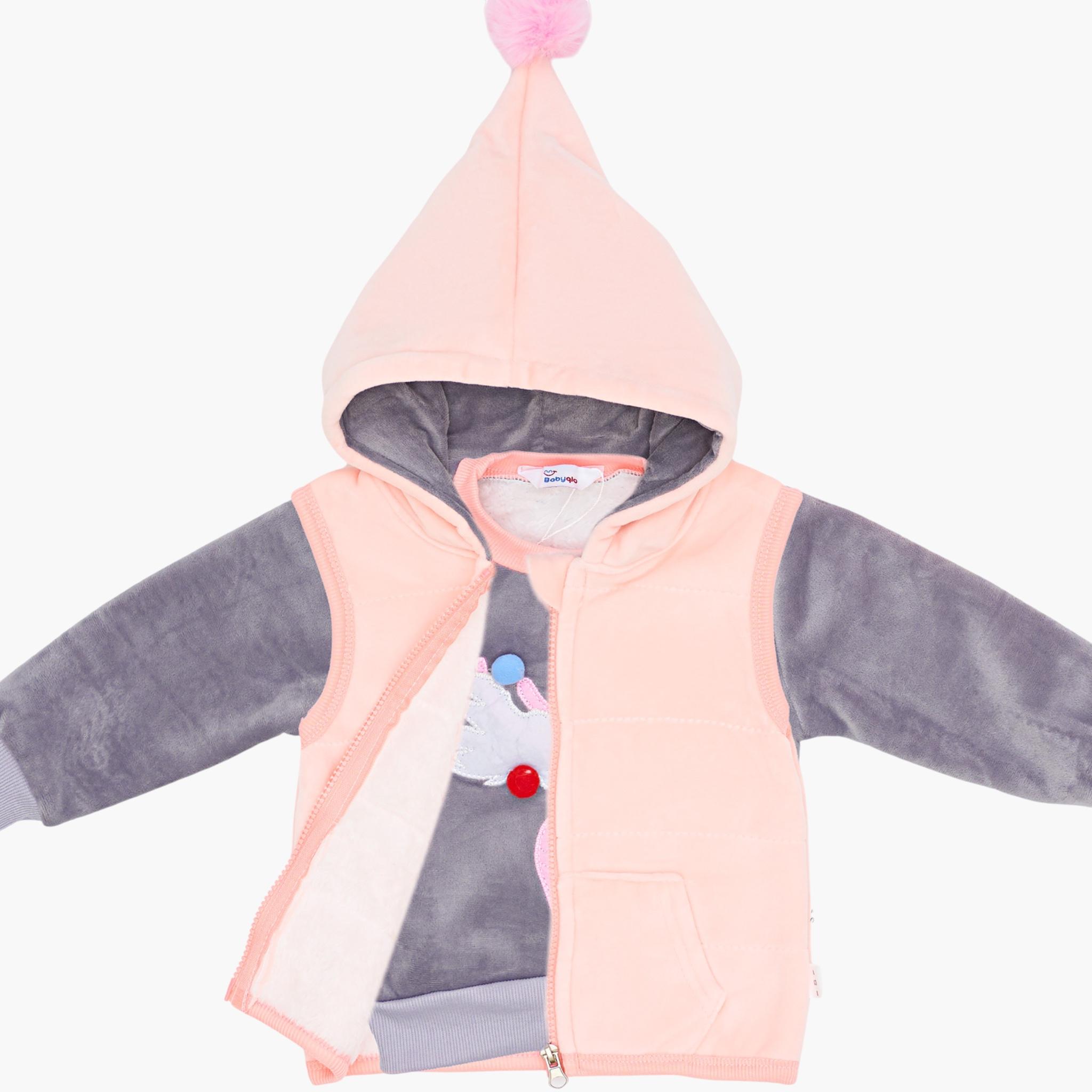 Babyqlo 3-Piece Hooded Jacket with Sweatshirt and Joggers Set-girls-clothing-setsandcoords-image-8