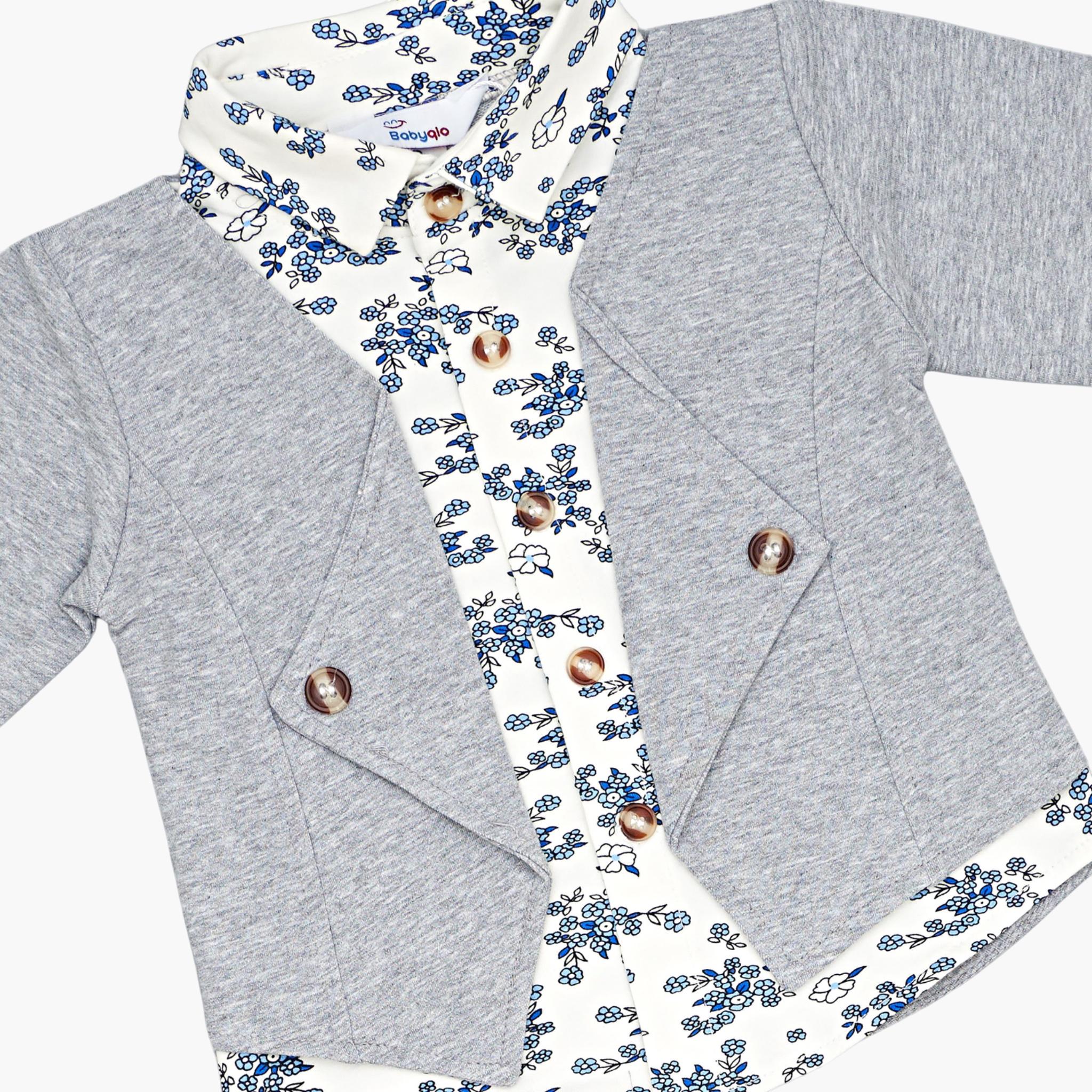 طقم قميص وسترة وبنطال بنقشة أزهار من قطعتين من بيبيكلو-boys-clothing-setsandcoords-image-6
