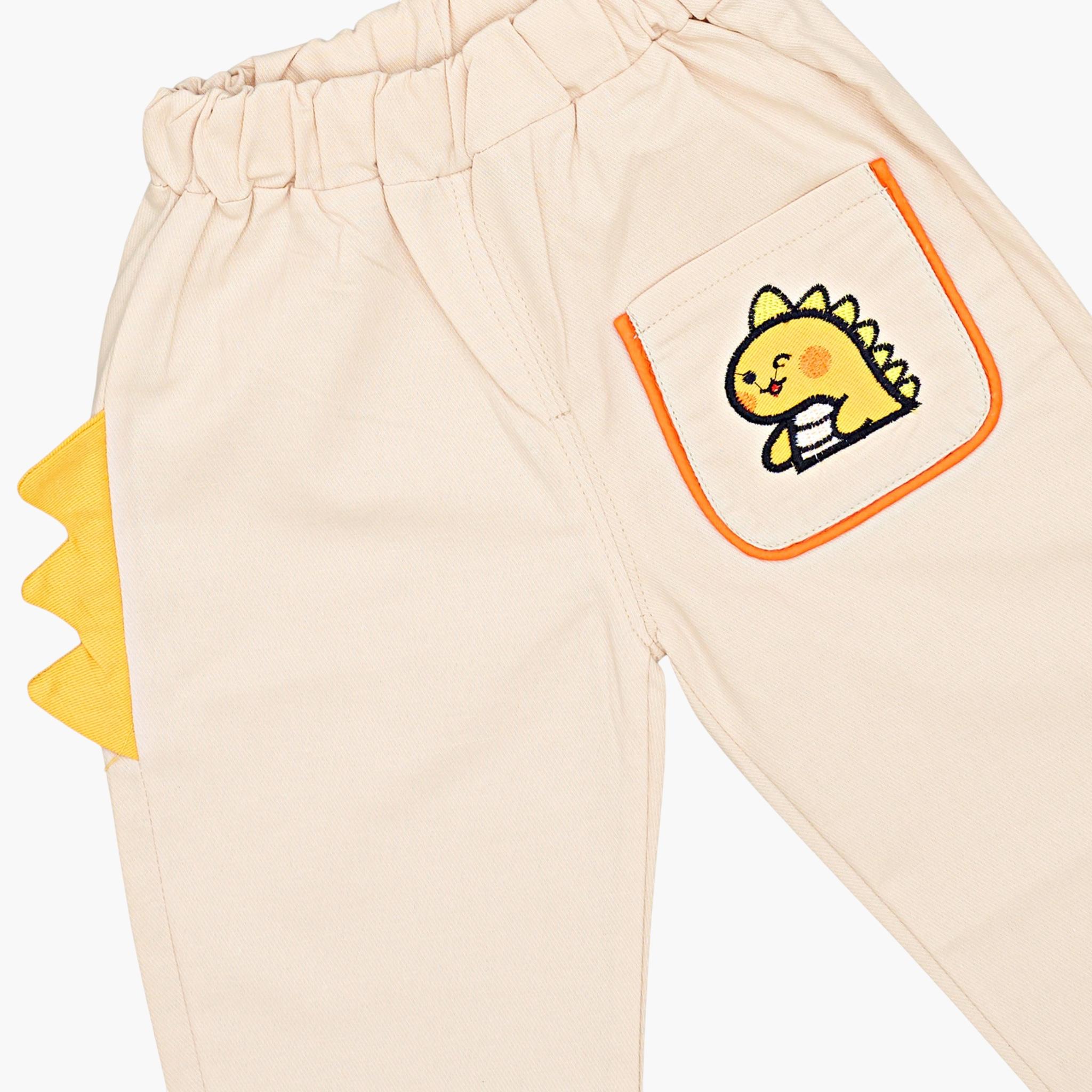 Babyqlo 2-Piece Dinosaur Printed Shirt and Pants Set-boys-clothing-setsandcoords-image-5