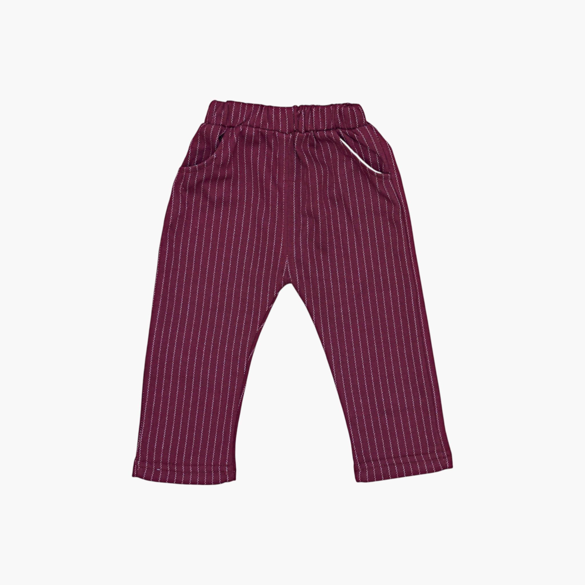 Babyqlo 3-Piece Striped Waistcoat, Mustache Printed Polo and Pants Set-boys-clothing-setsandcoords-image-7