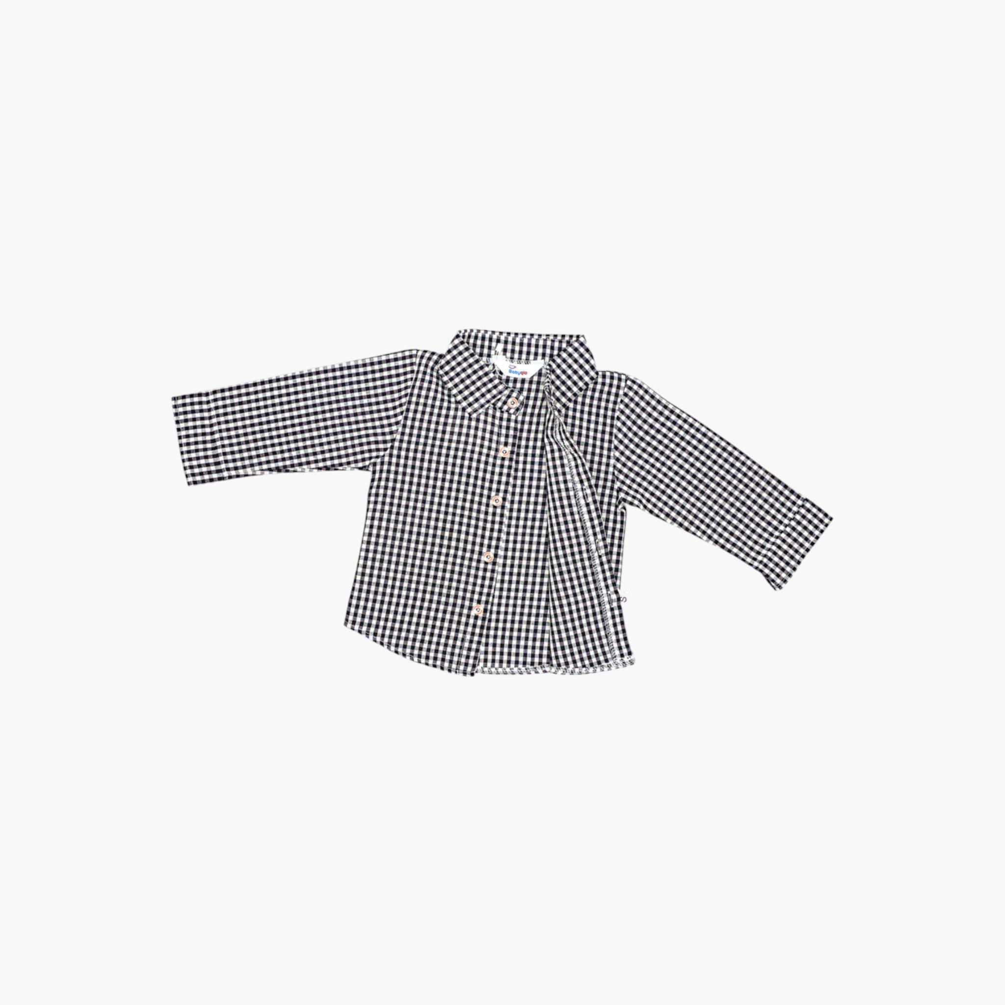 Babyqlo 3-Piece Check Shirt with Blazer and Pants Set-boys-clothing-setsandcoords-image-4
