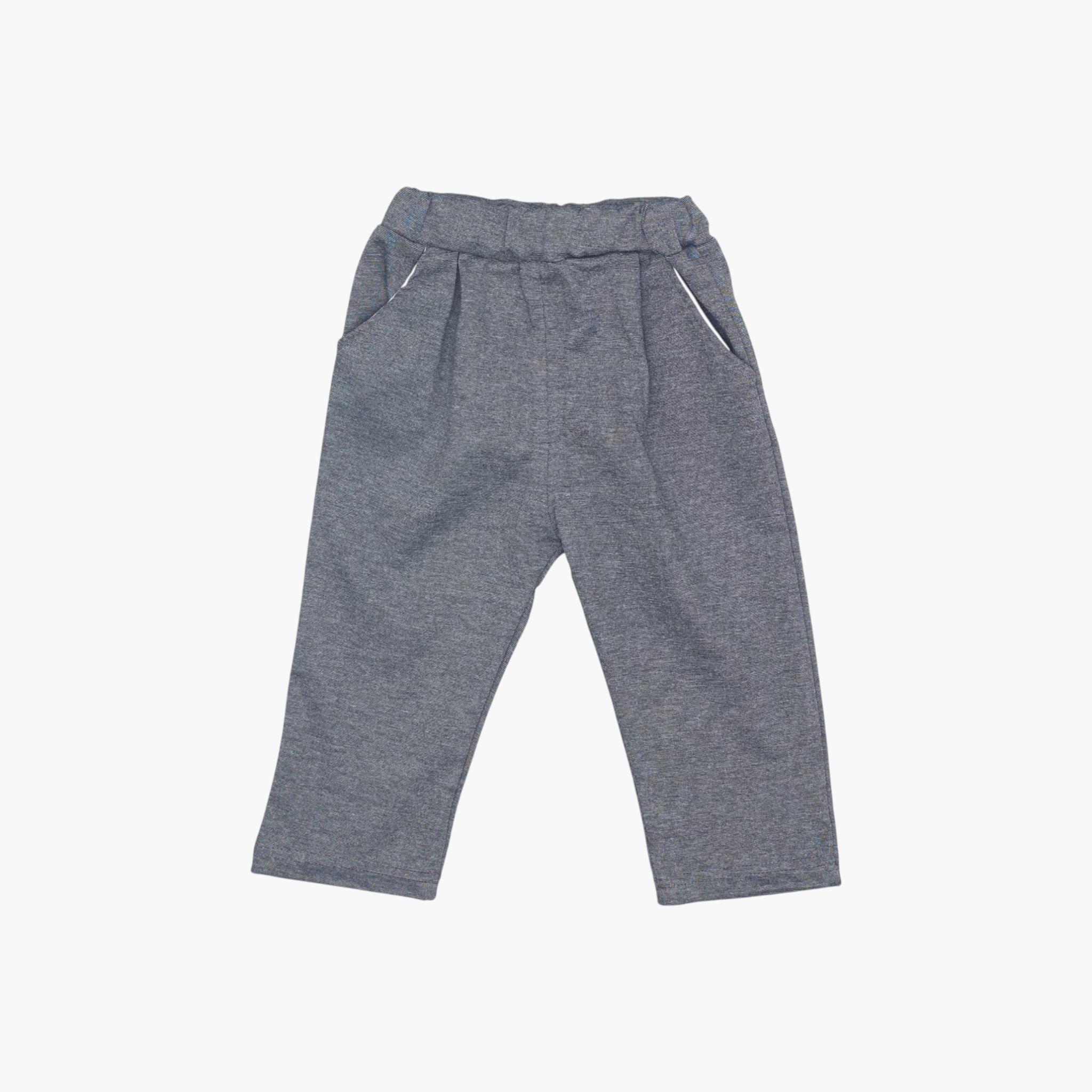 طقم من 4 قطع: قميص سادة مع بليزر وبنطال من بيبيكلو-boys-clothing-setsandcoords-image-4