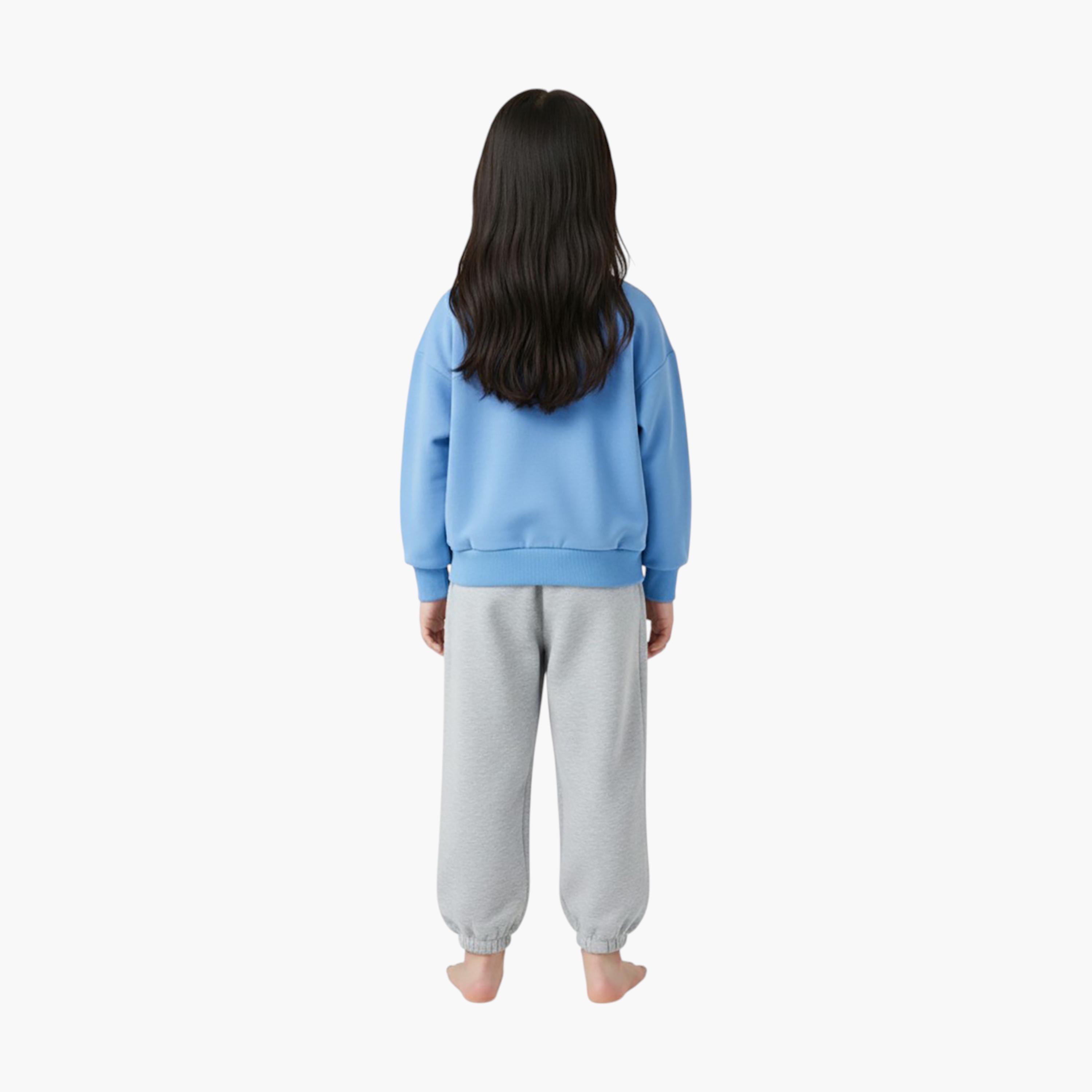 طقم من قطعتين: سويت شيرت وبنطال رياضي من بيبيكلو-girls-clothing-setsandcoords-image-2