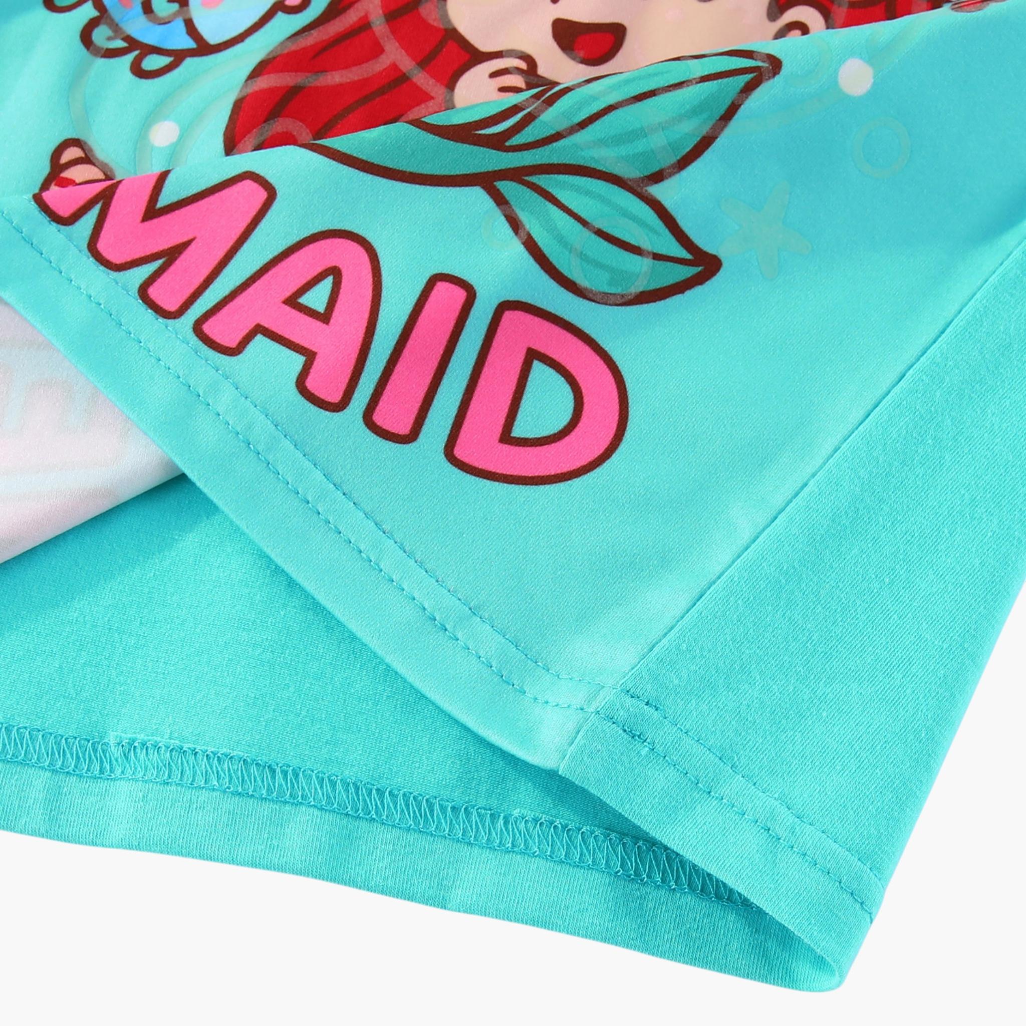 Babyqlo 2-Piece Mermaid Printed Glow in the Dark Pyjama Set-girls-clothing-setsandcoords-image-11