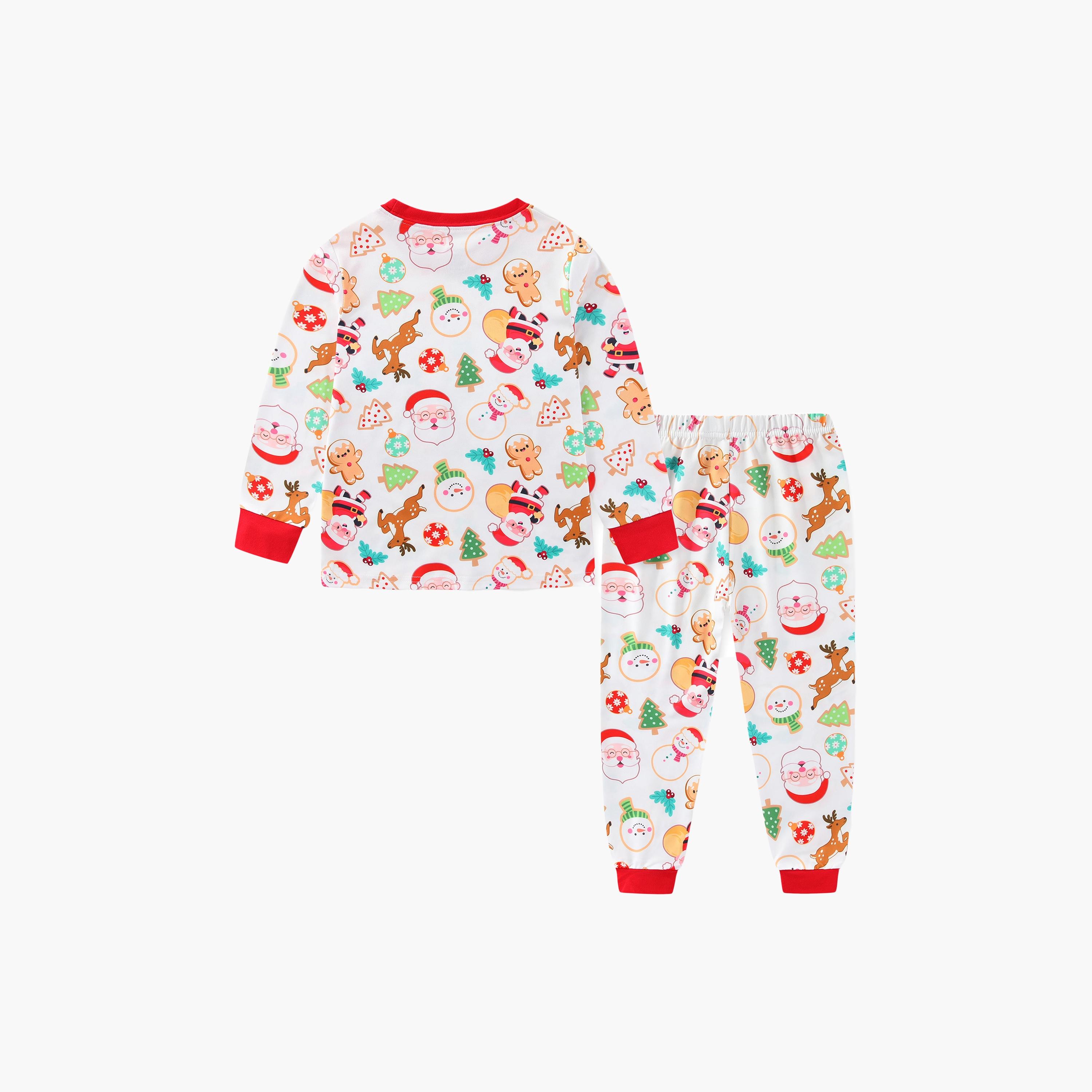 طقم تي شيرت وبيجامة متوهجة لعيد الميلاد من بيبيكلو-baby-boys-clothing-nightwear-pyjamasets-image-6