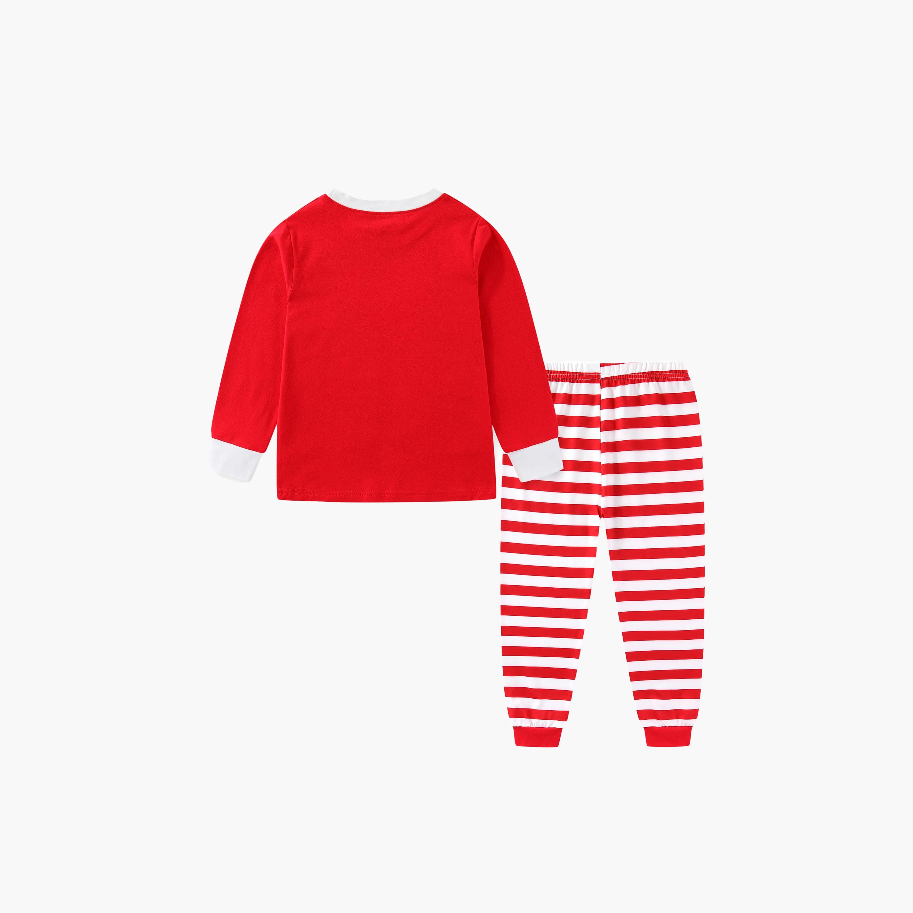 طقم تيشيرت وبيجامة سانتا مخططة المضيئة من بيبيكلو-baby-boys-clothing-nightwear-pyjamasets-image-6