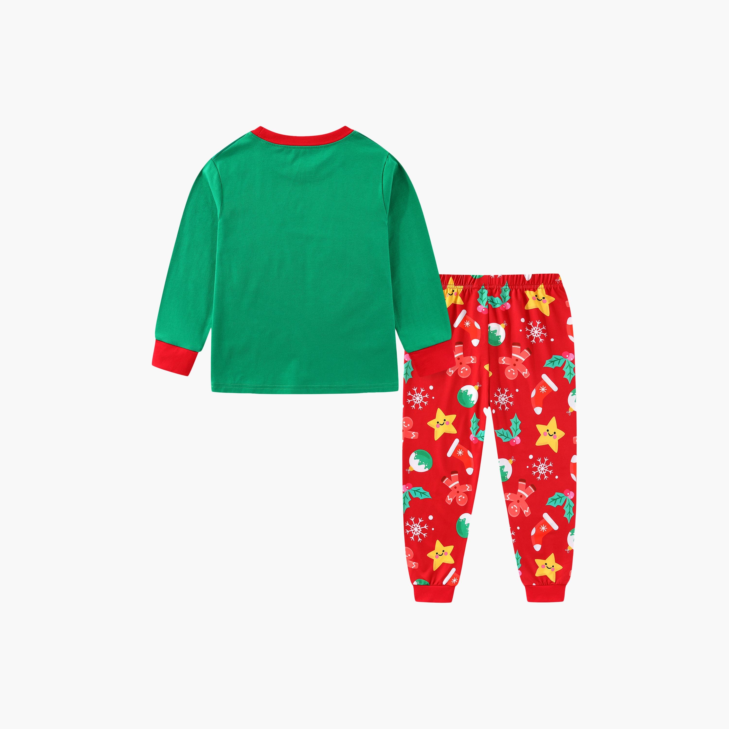 Babyqlo Penguin Reindeer Glow Christmas T-Shirt & Pyjamas Set-baby-girls-clothing-nightwear-pyjamasets-image-6