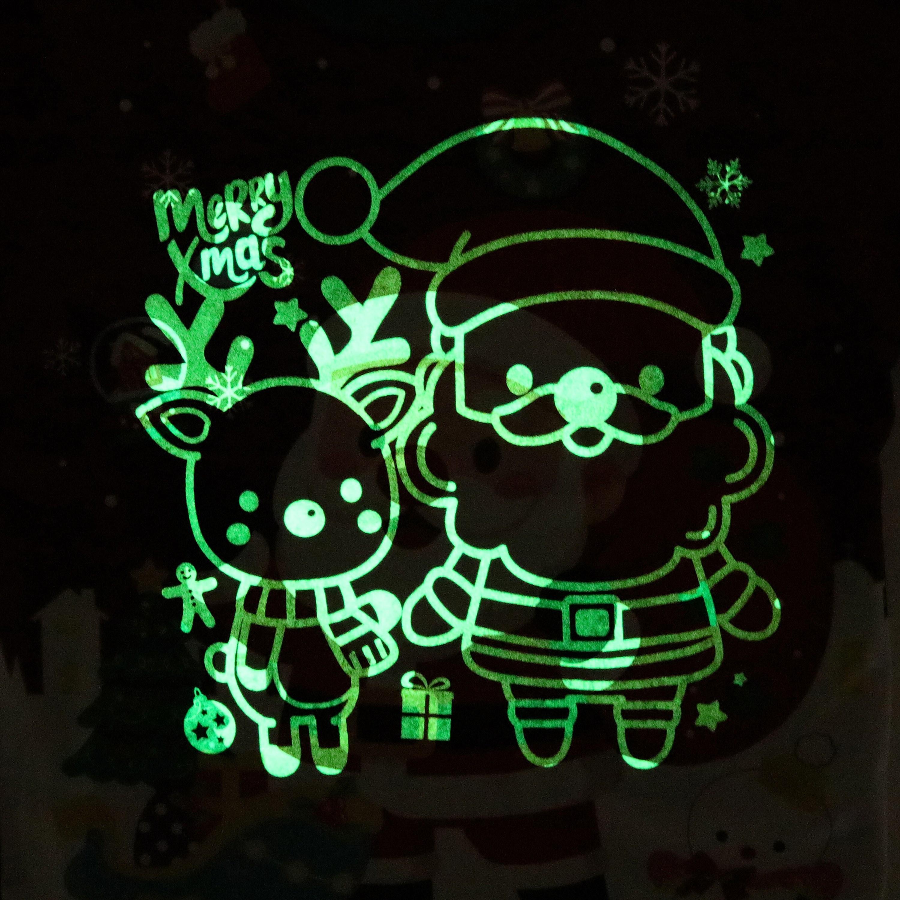 Babyqlo Santa Reindeer Glow Christmas T-Shirt & Pyjamas Set-baby-girls-clothing-nightwear-pyjamasets-image-7