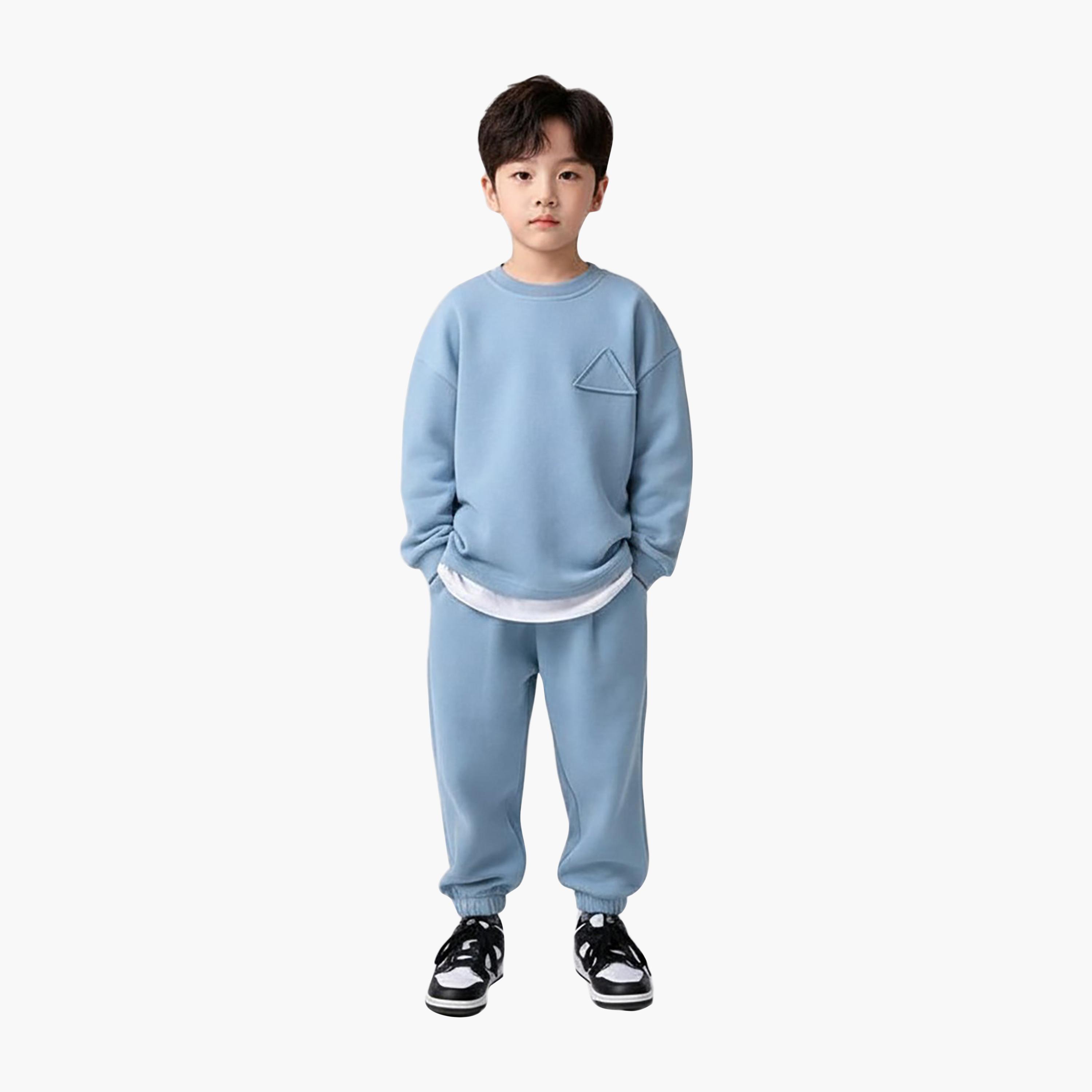 Babyqlo Sweatshirt & Jogger Set-boys-clothing-setsandcoords-image-1