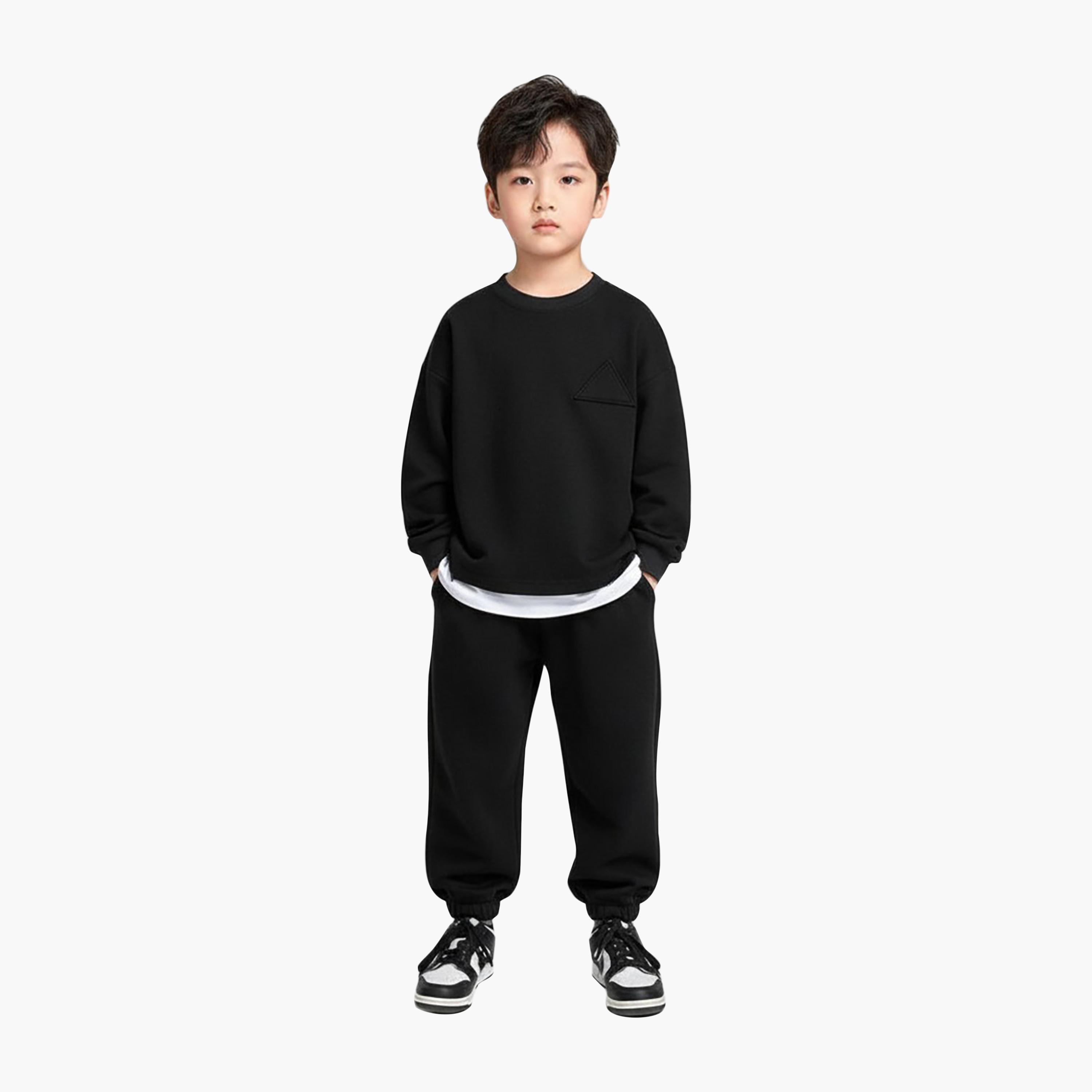 Babyqlo Sweatshirt & Jogger Set-boys-clothing-setsandcoords-image-1