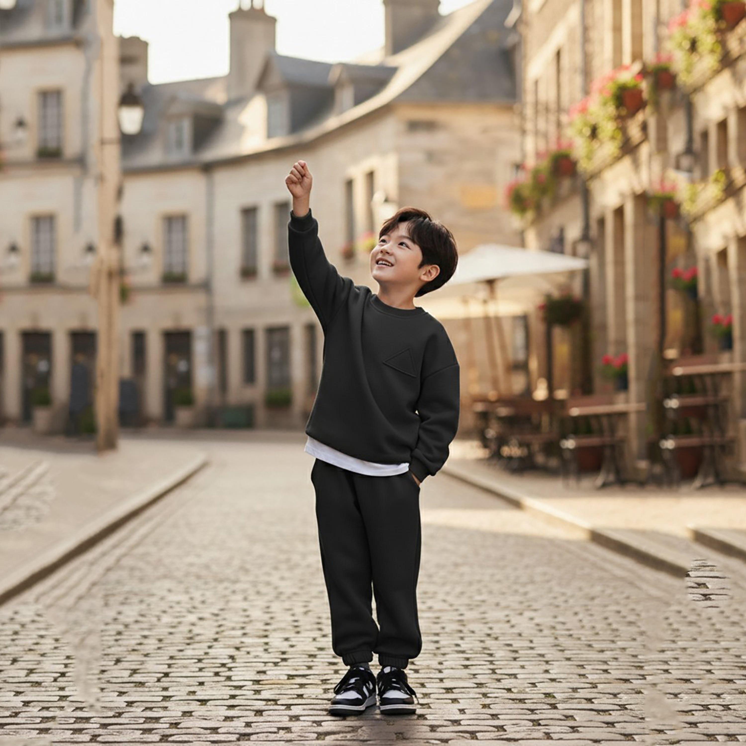 Babyqlo Sweatshirt & Jogger Set-boys-clothing-setsandcoords-image-5