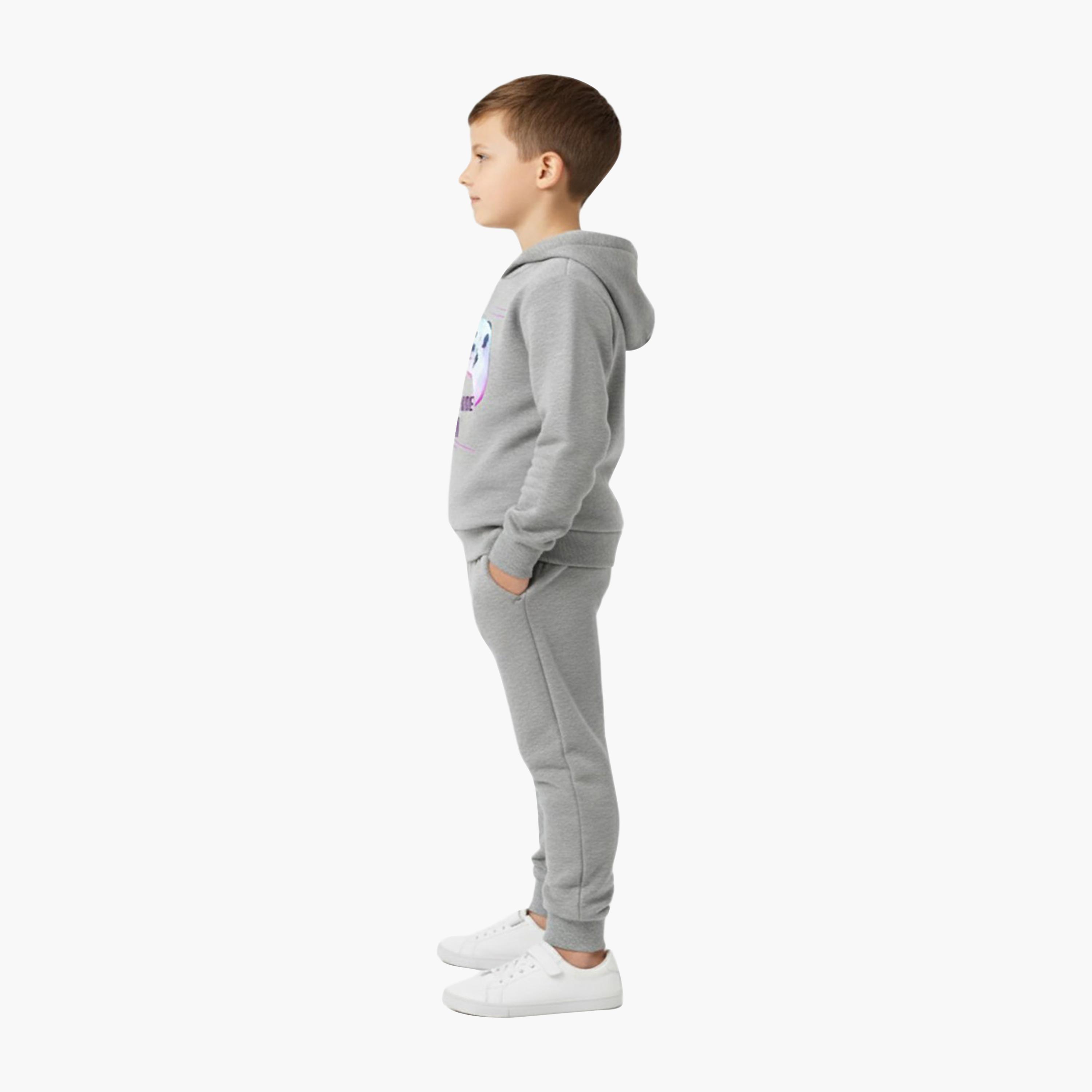 Babyqlo Gamer Mode Winter Fleece Hoodie Set-boys-clothing-setsandcoords-image-3
