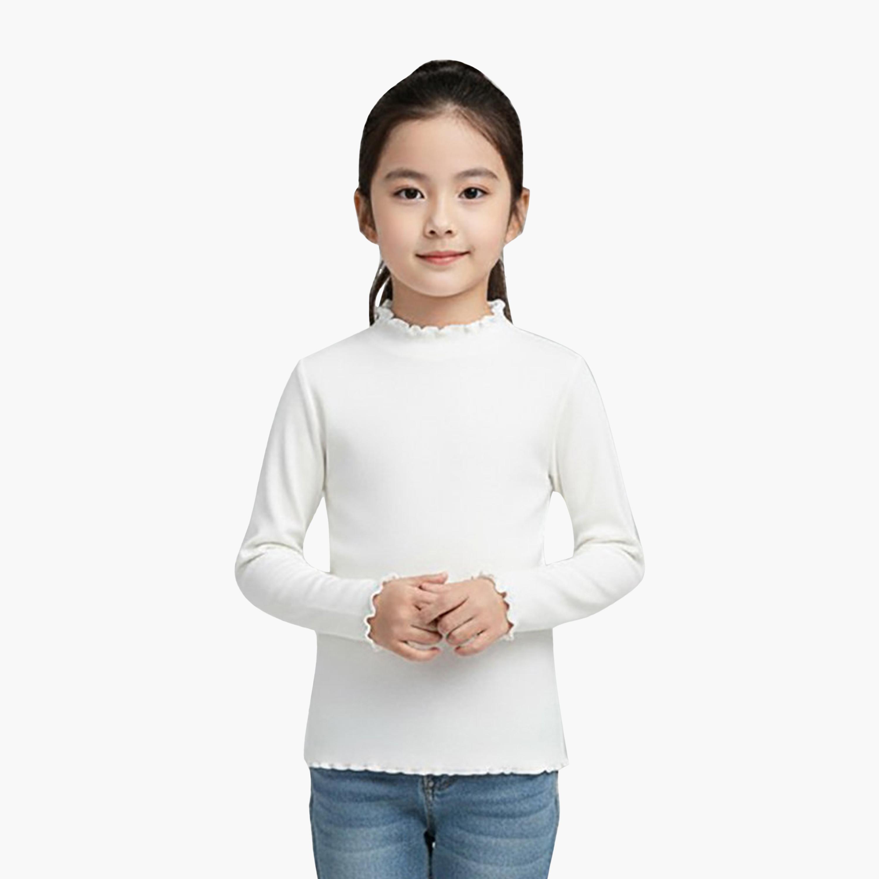 Babyqlo Winter Stretchable High-Neck Top-girls-clothing-blousesandshirts-image-1