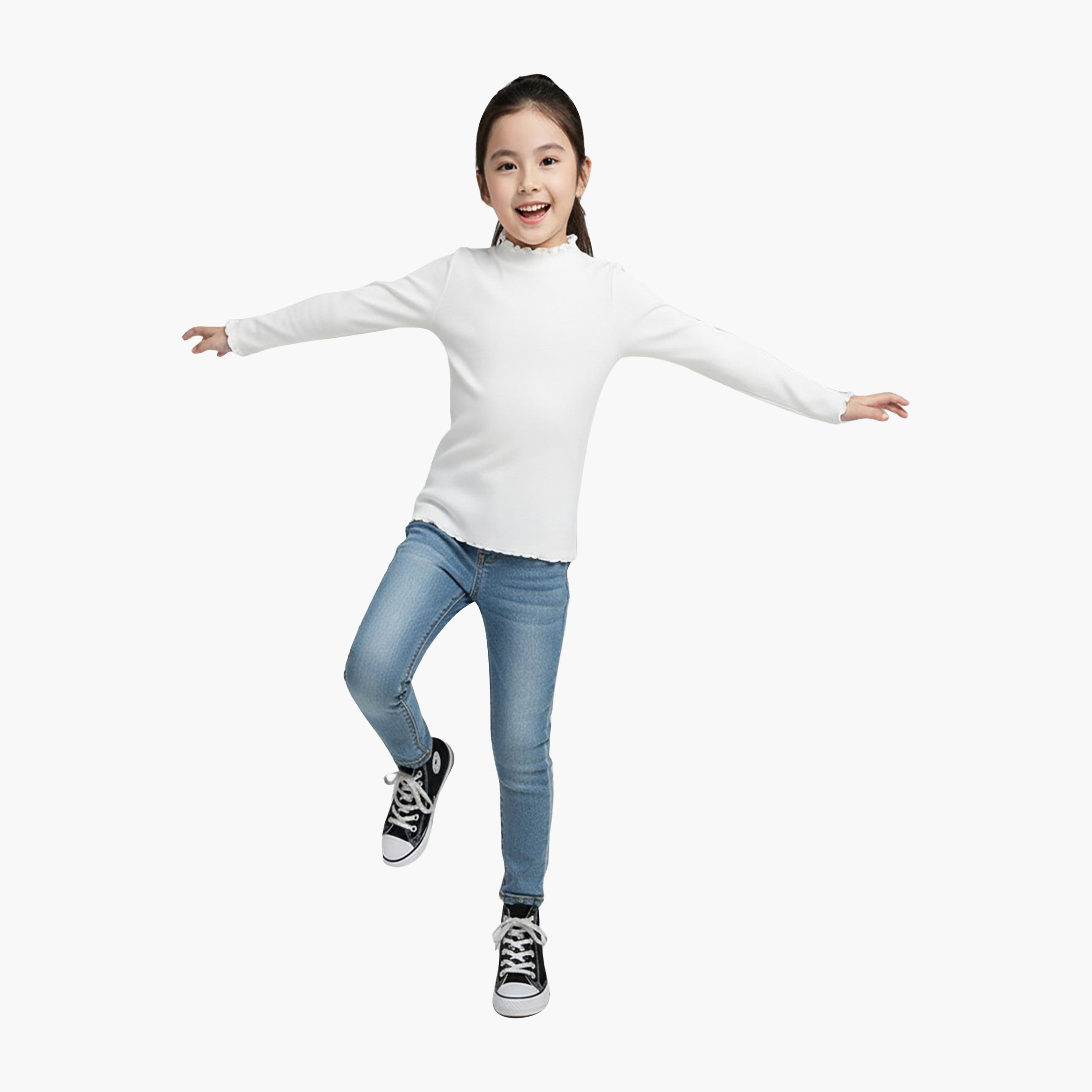 Babyqlo Winter Stretchable High-Neck Top-girls-clothing-blousesandshirts-image-4