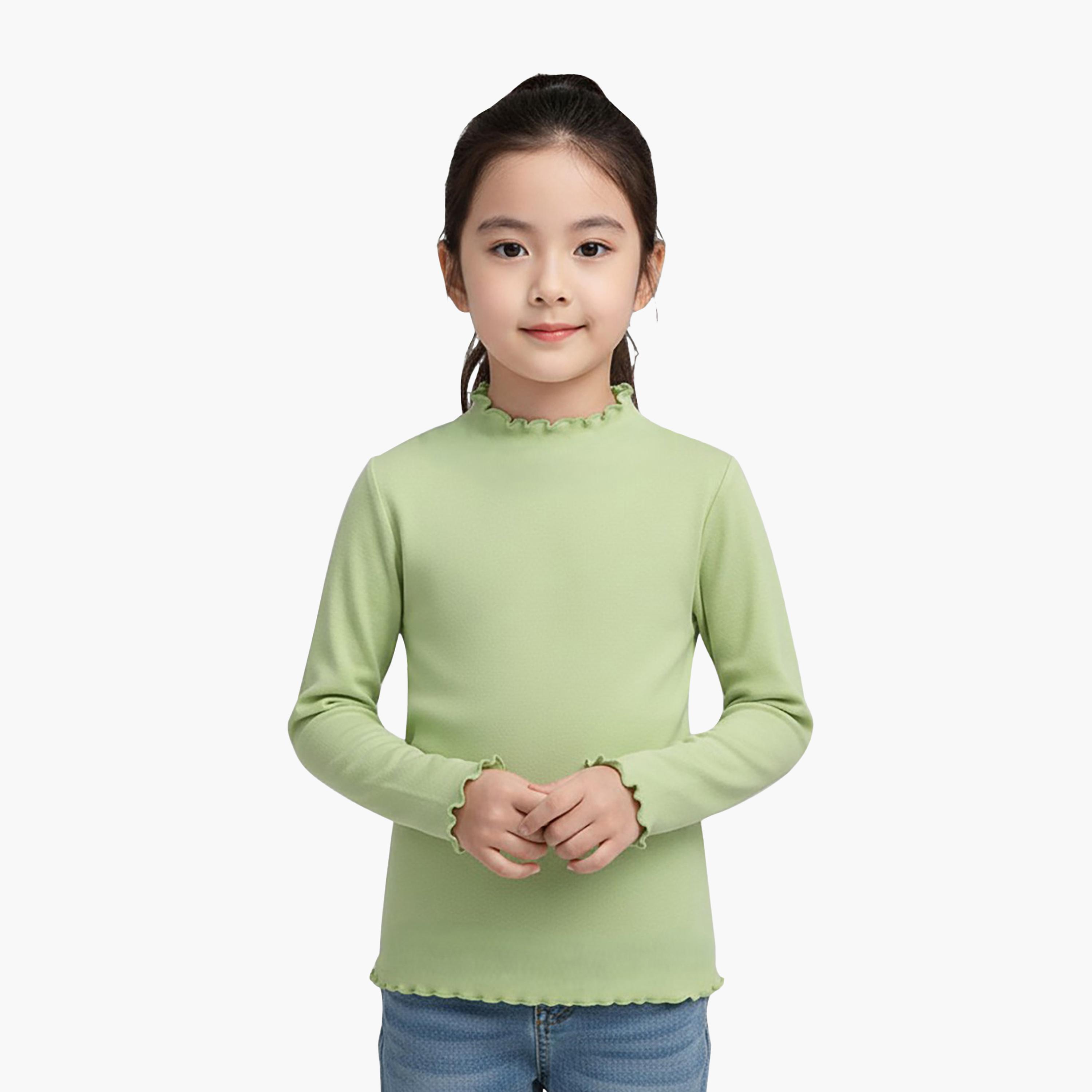 Babyqlo Winter Stretchable High-Neck Top-girls-clothing-blousesandshirts-image-1