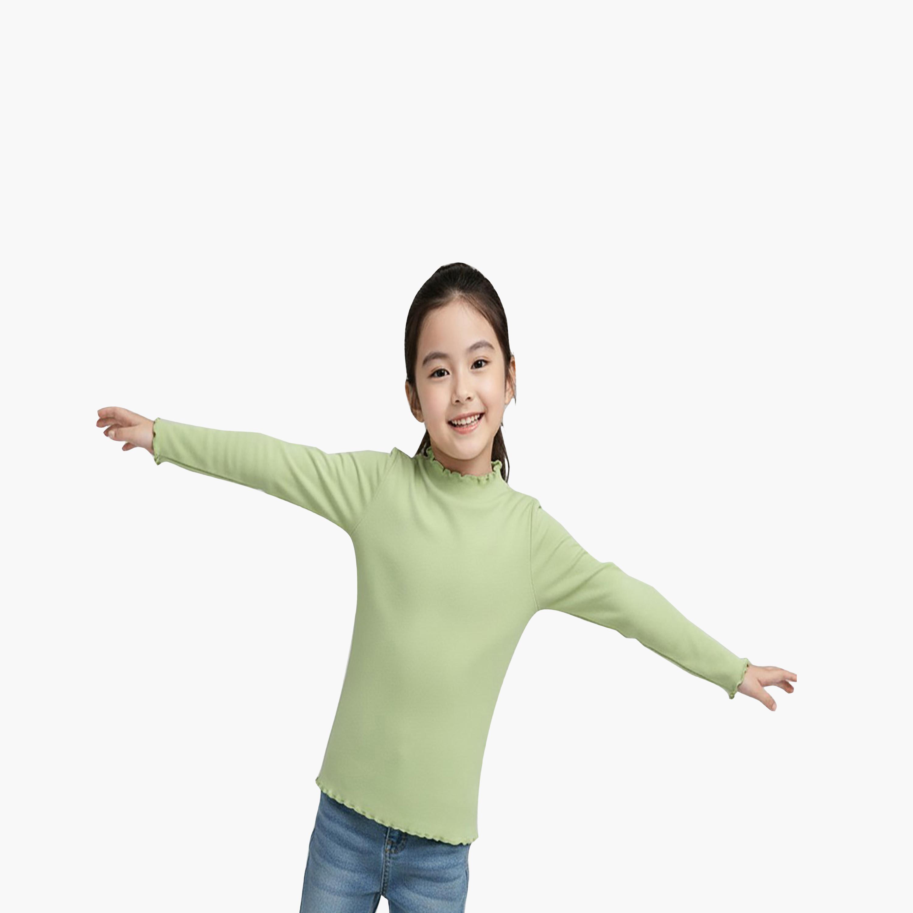 Babyqlo Winter Stretchable High-Neck Top-girls-clothing-blousesandshirts-image-4
