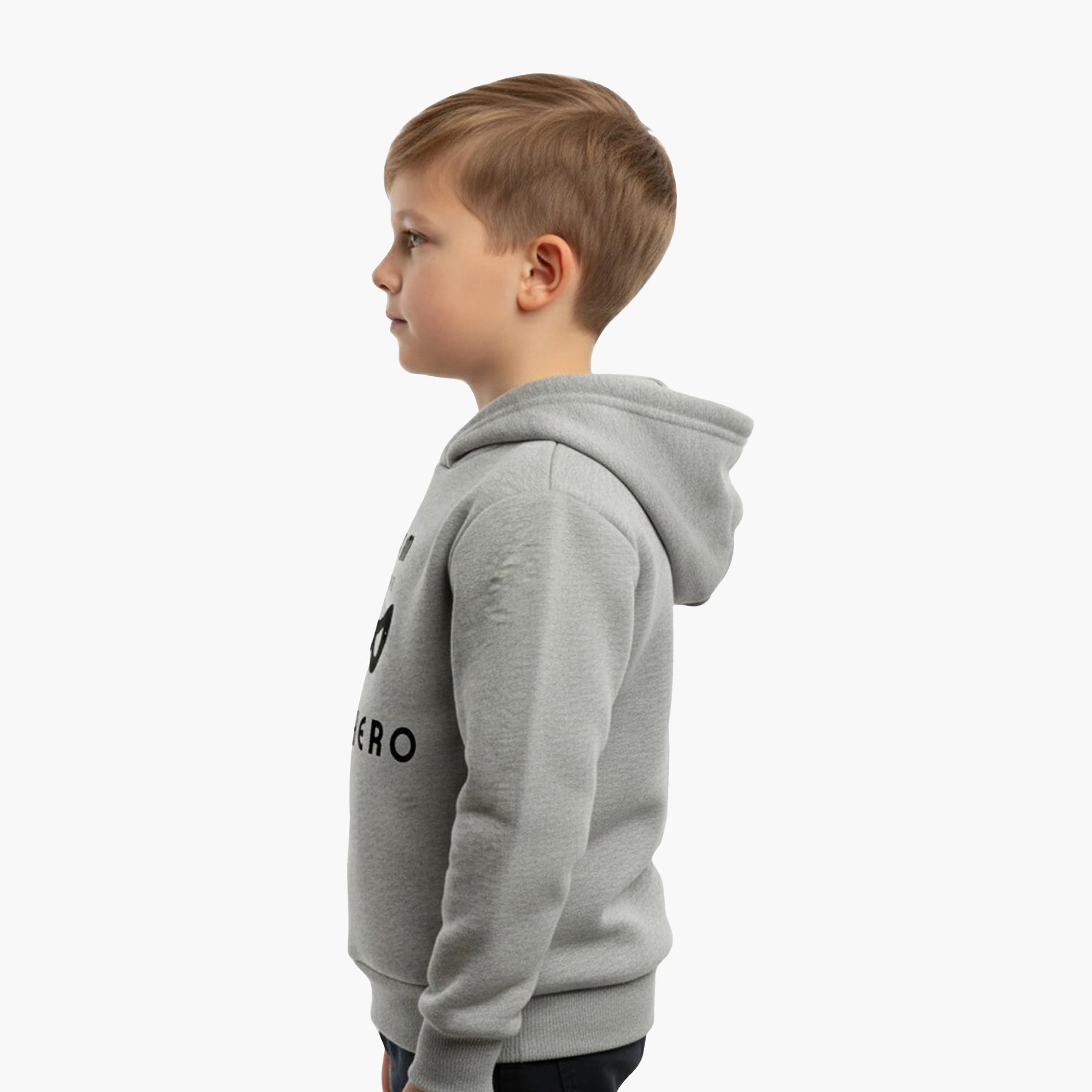 هودي شتوي صوف بعبارة بطل خارق من بيبيكلو-boys-clothing-sweatshirts-image-3