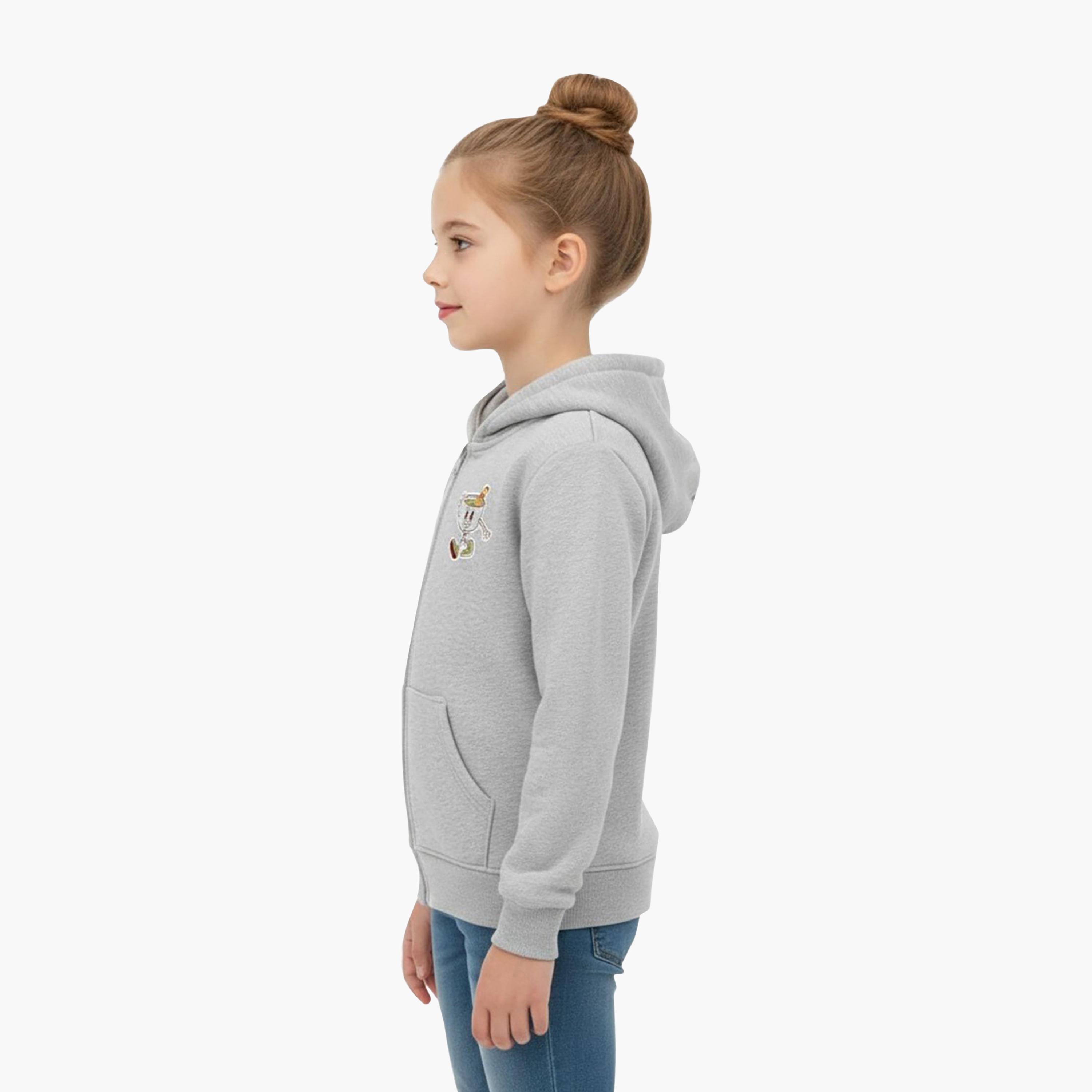 Babyqlo Matcha Zip-Up Winter Hooded Jacket-baby-girls-clothing-jacketsandcoats-image-3
