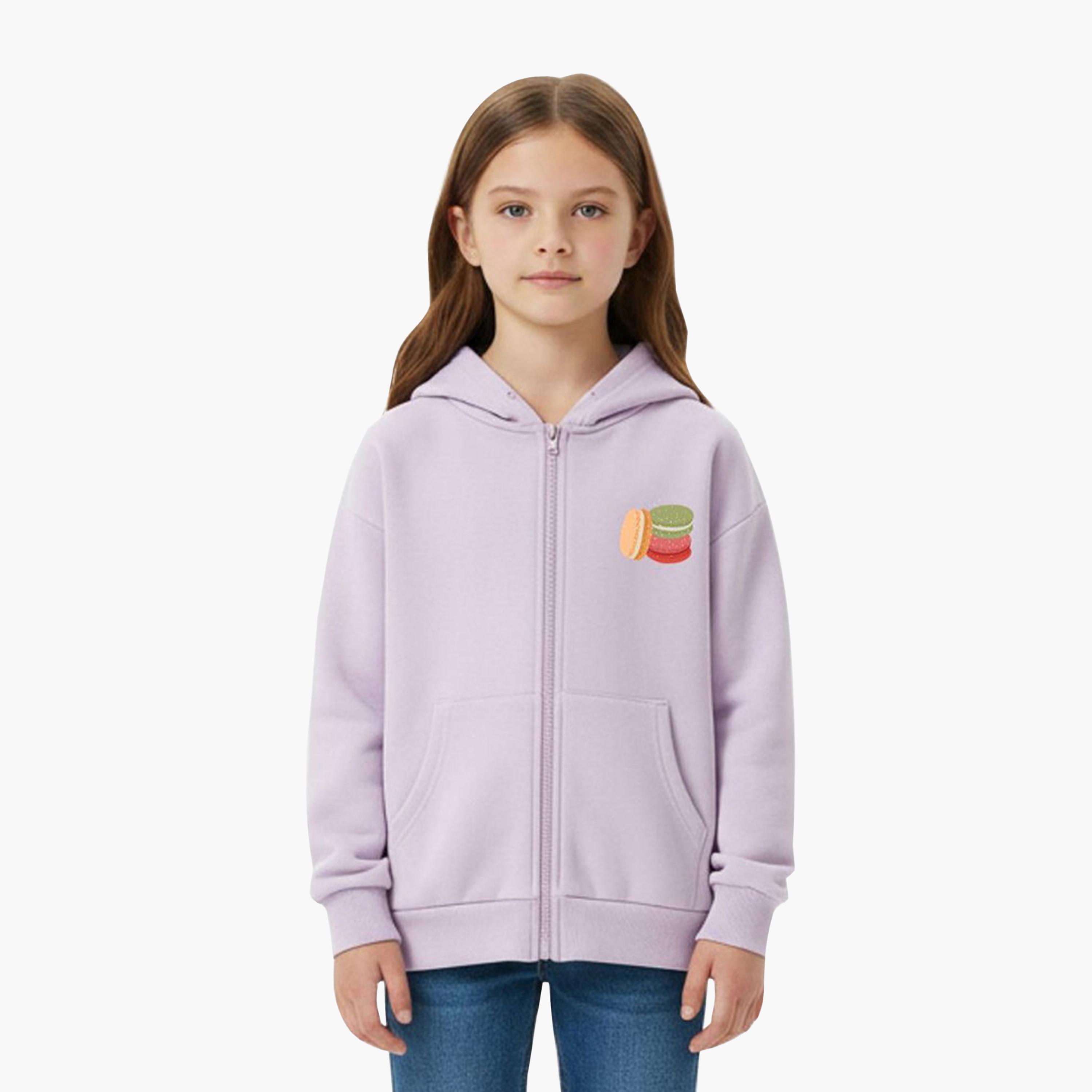 Babyqlo Macaroon Winter Zip-Up Hooded Jacket-baby-girls-clothing-jacketsandcoats-image-1