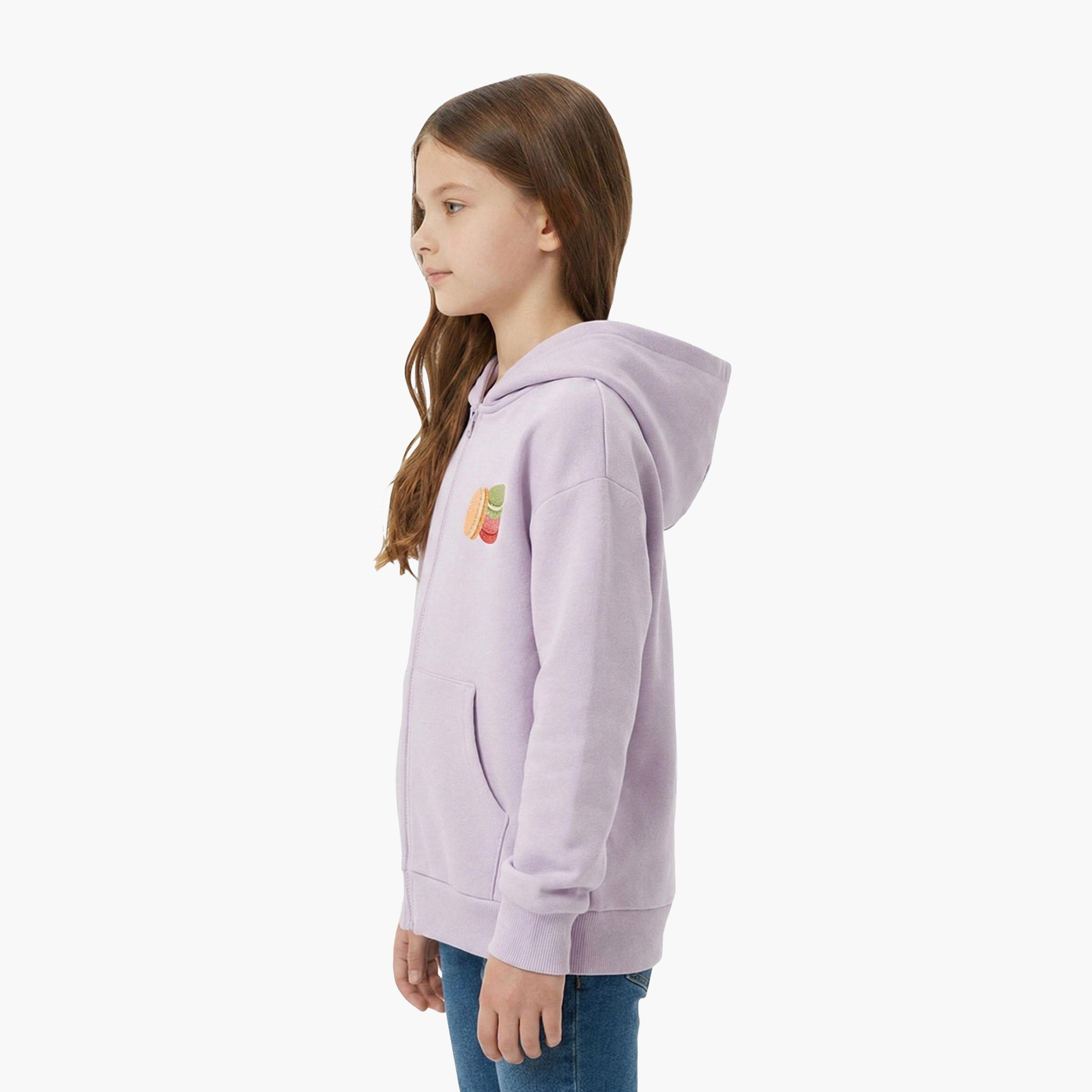 Babyqlo Macaroon Winter Zip-Up Hooded Jacket-baby-girls-clothing-jacketsandcoats-image-3