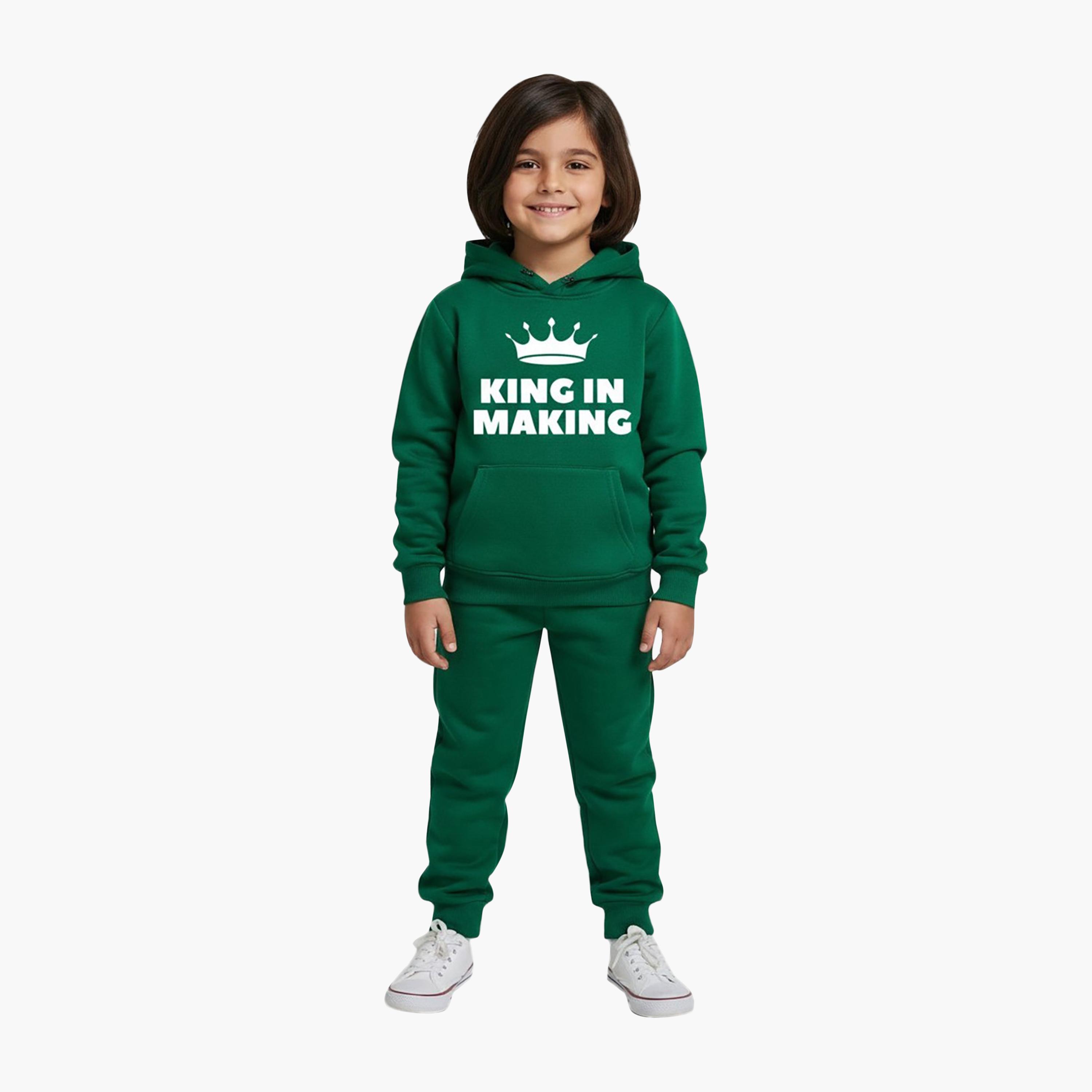 Babyqlo King In Making Winter Tracksuit-boys-clothing-setsandcoords-image-1