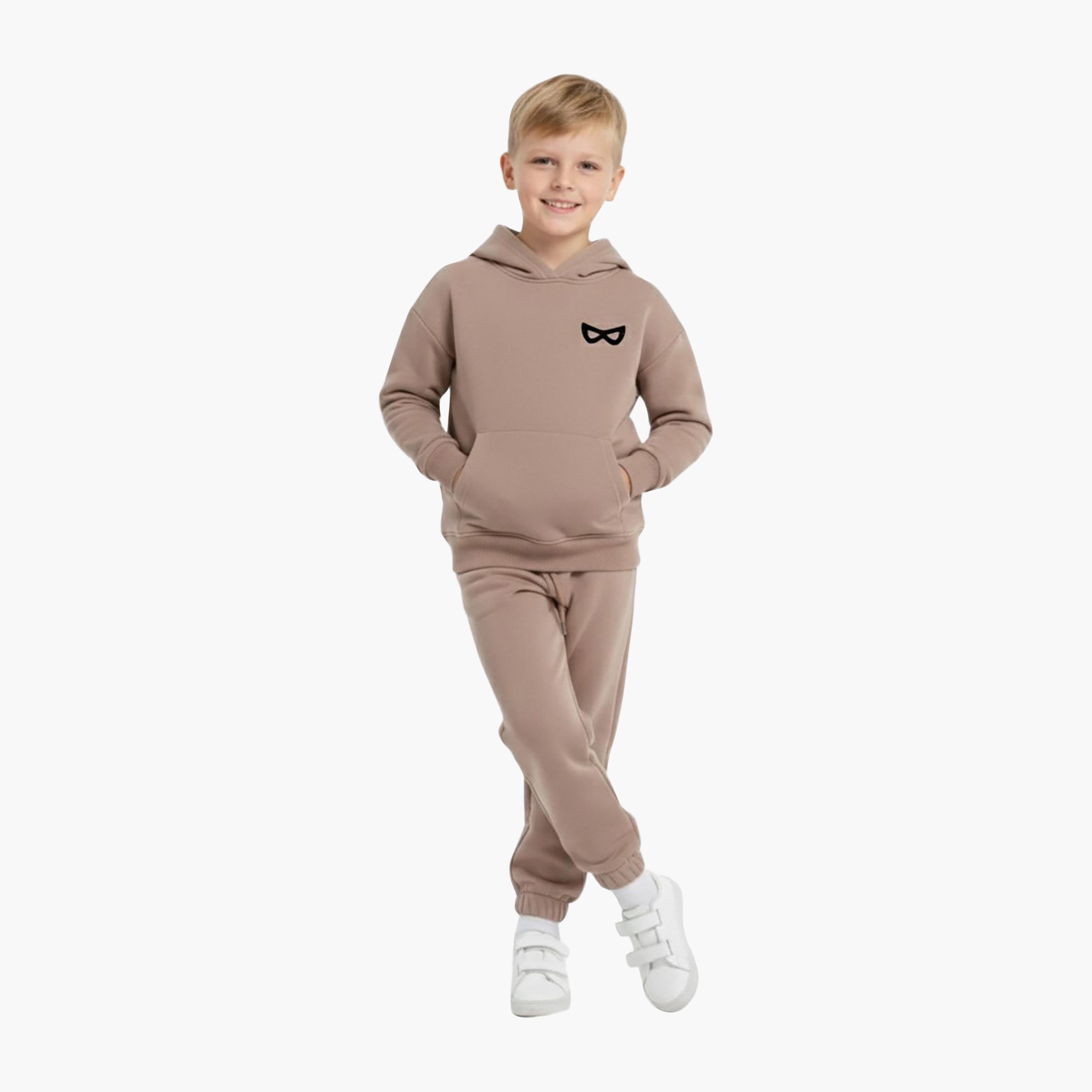 طقم رياضي شتوي صوف بطبعة قناع بطل خارق من بيبيكلو-boys-clothing-setsandcoords-image-4