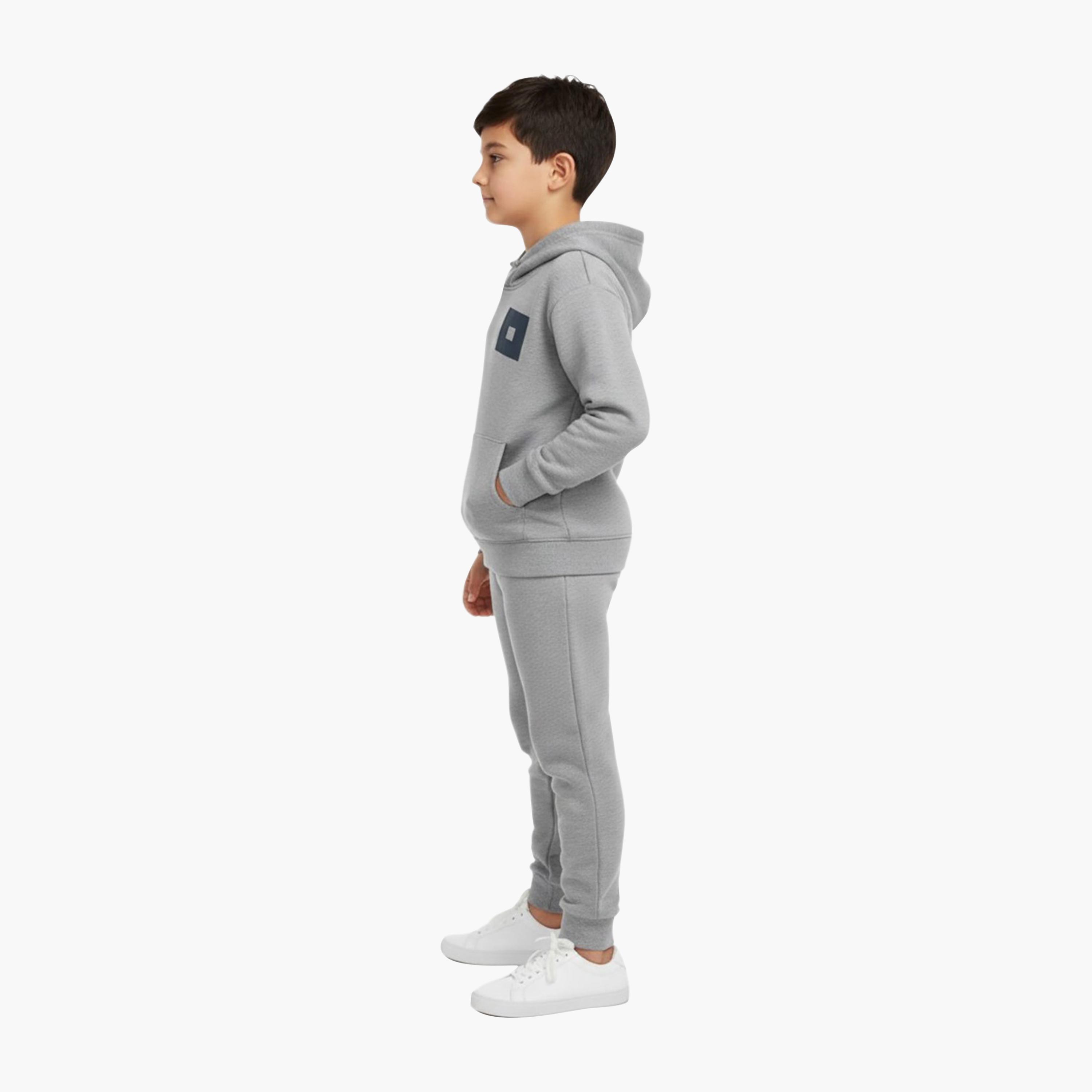 Babyqlo Roblox Icon Winter Fleece Tracksuit-boys-clothing-setsandcoords-image-3