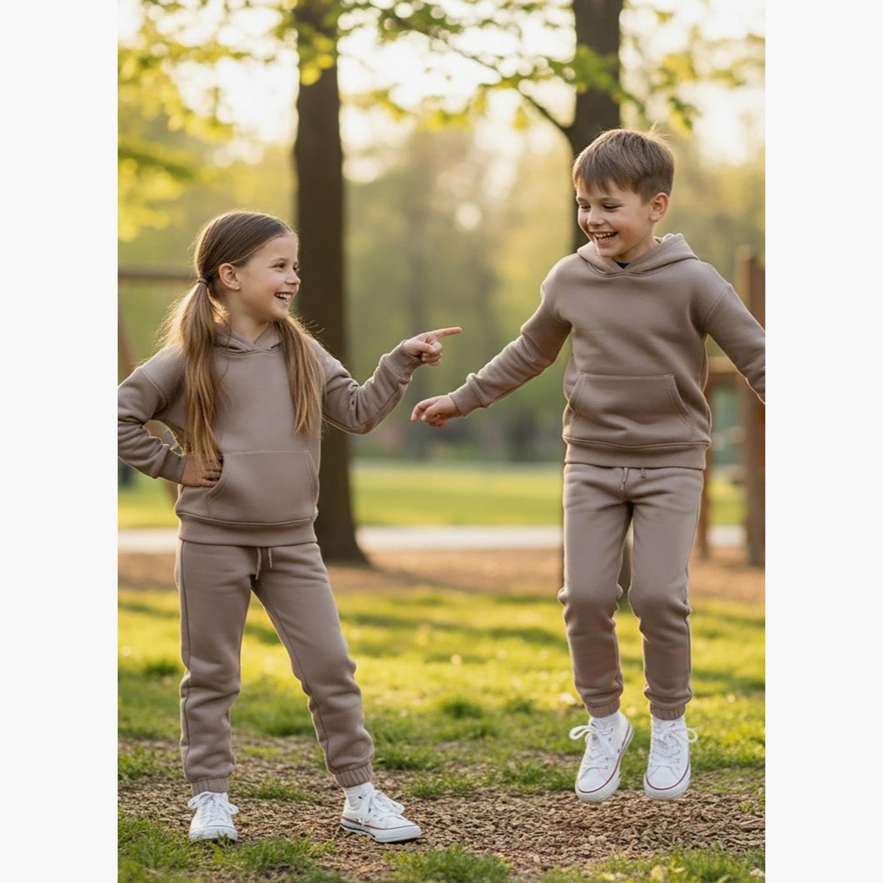 طقم هودي صوف وبنطال رياضي شتوي من بيبيكلو-boys-clothing-setsandcoords-image-5