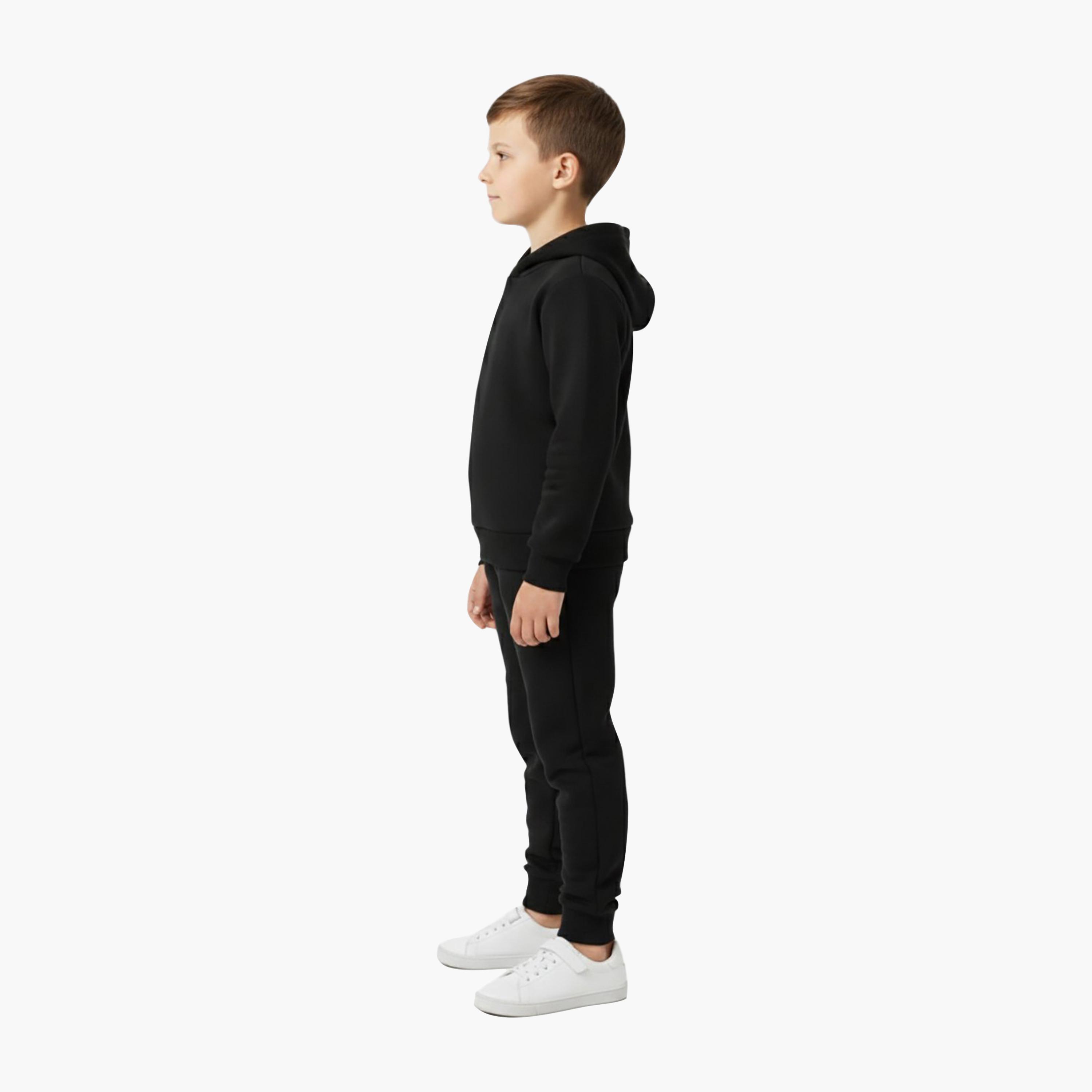 Babyqlo Winter Fleece Hoodie and Jogger Set-boys-clothing-setsandcoords-image-3