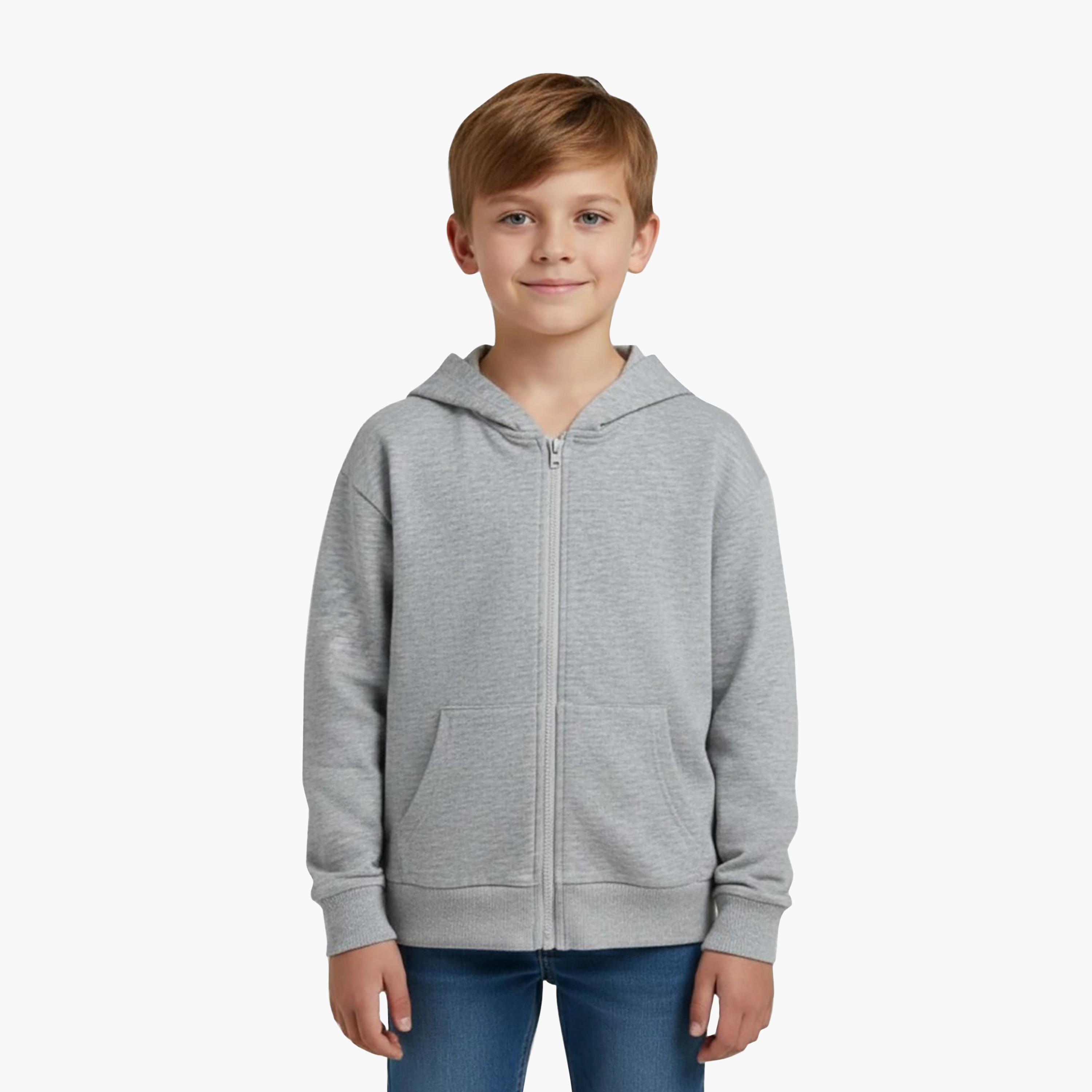 Babyqlo Front Zip Mild Winter Hooded Jacket-boys-clothing-jacketsandcoats-image-4