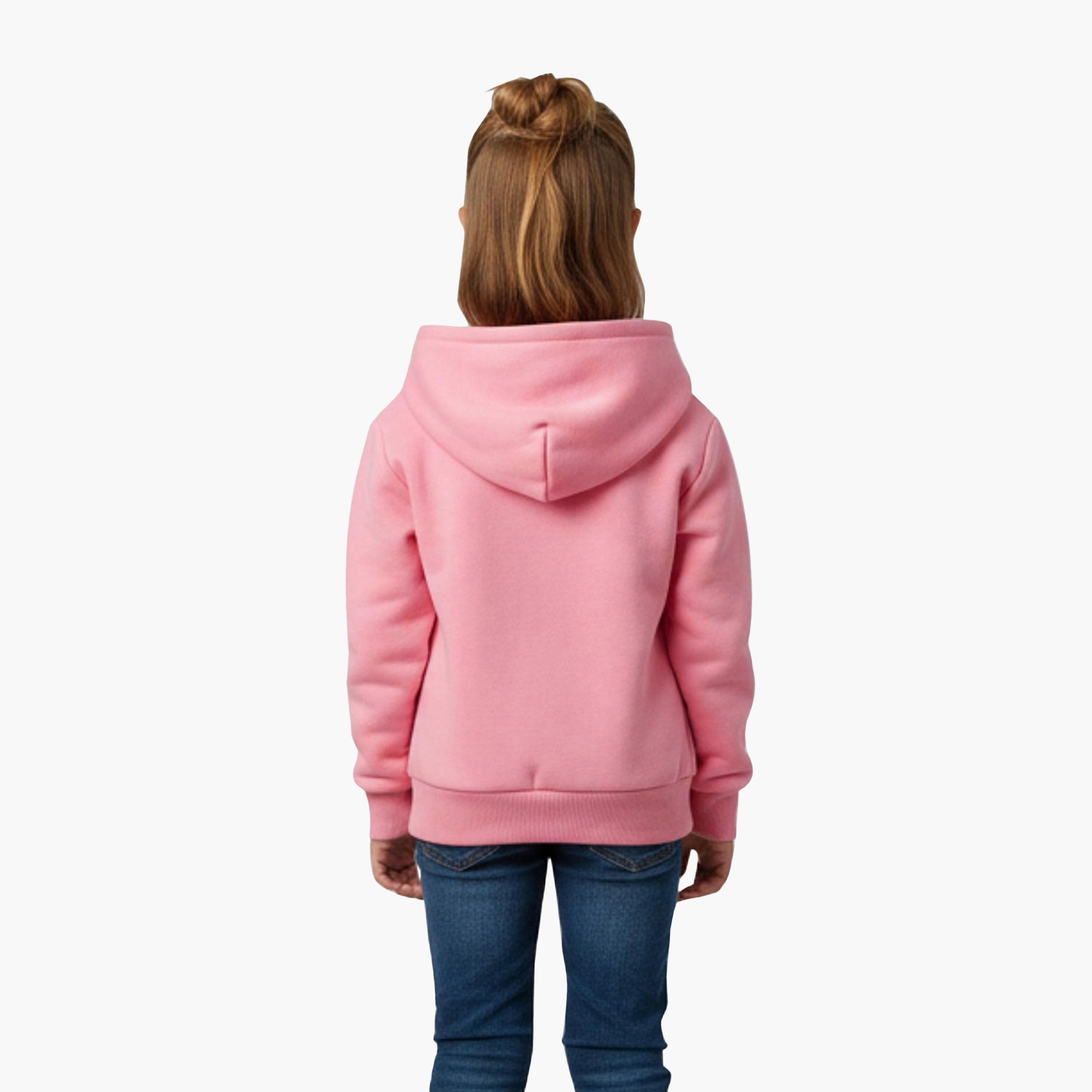 Babyqlo Classic Winter Fleece Hoodie-girls-clothing-sweatshirts-image-2