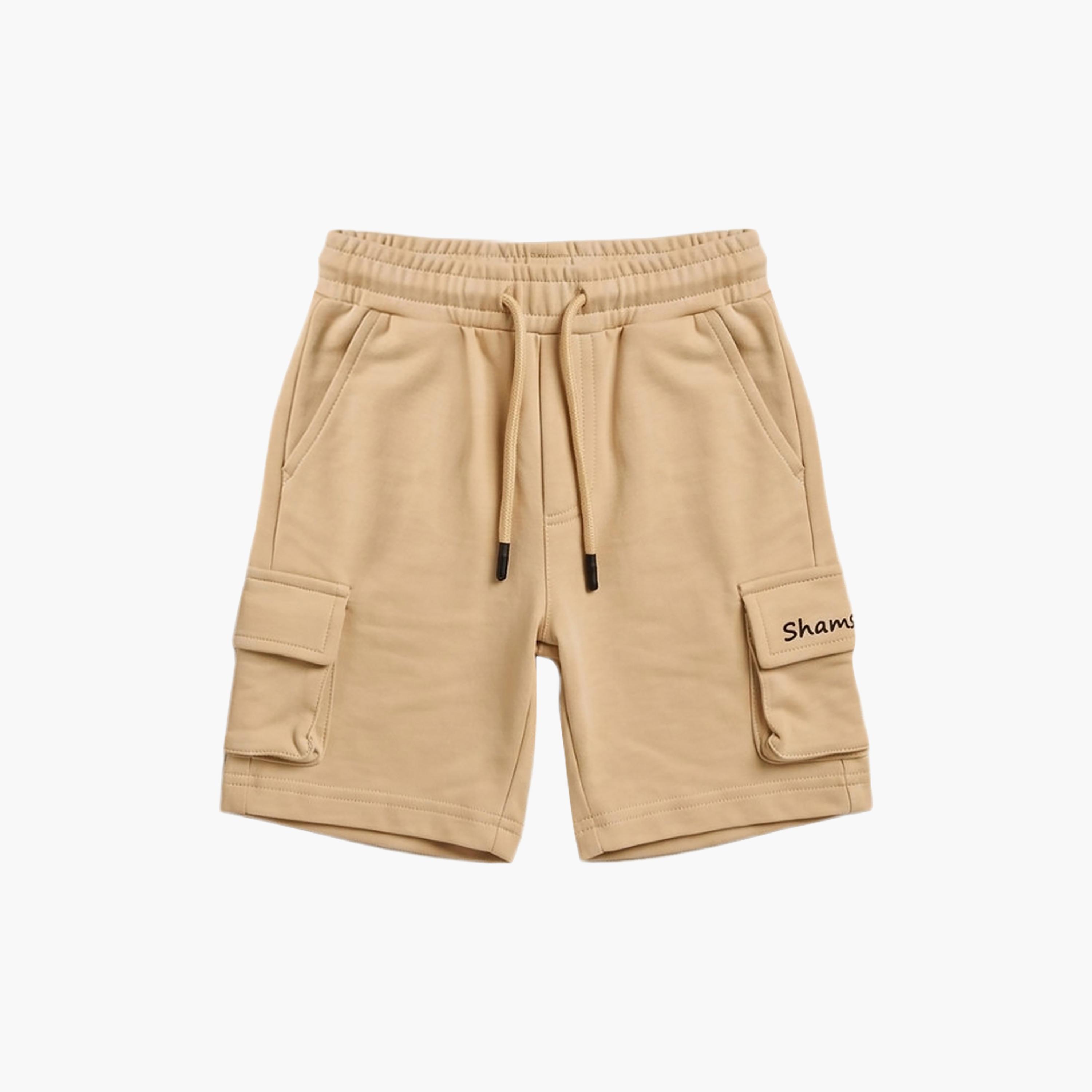 طقم تيشيرت بأكمام قصيرة وشورت كارغو من بيبيكلو-boys-clothing-setsandcoords-image-7