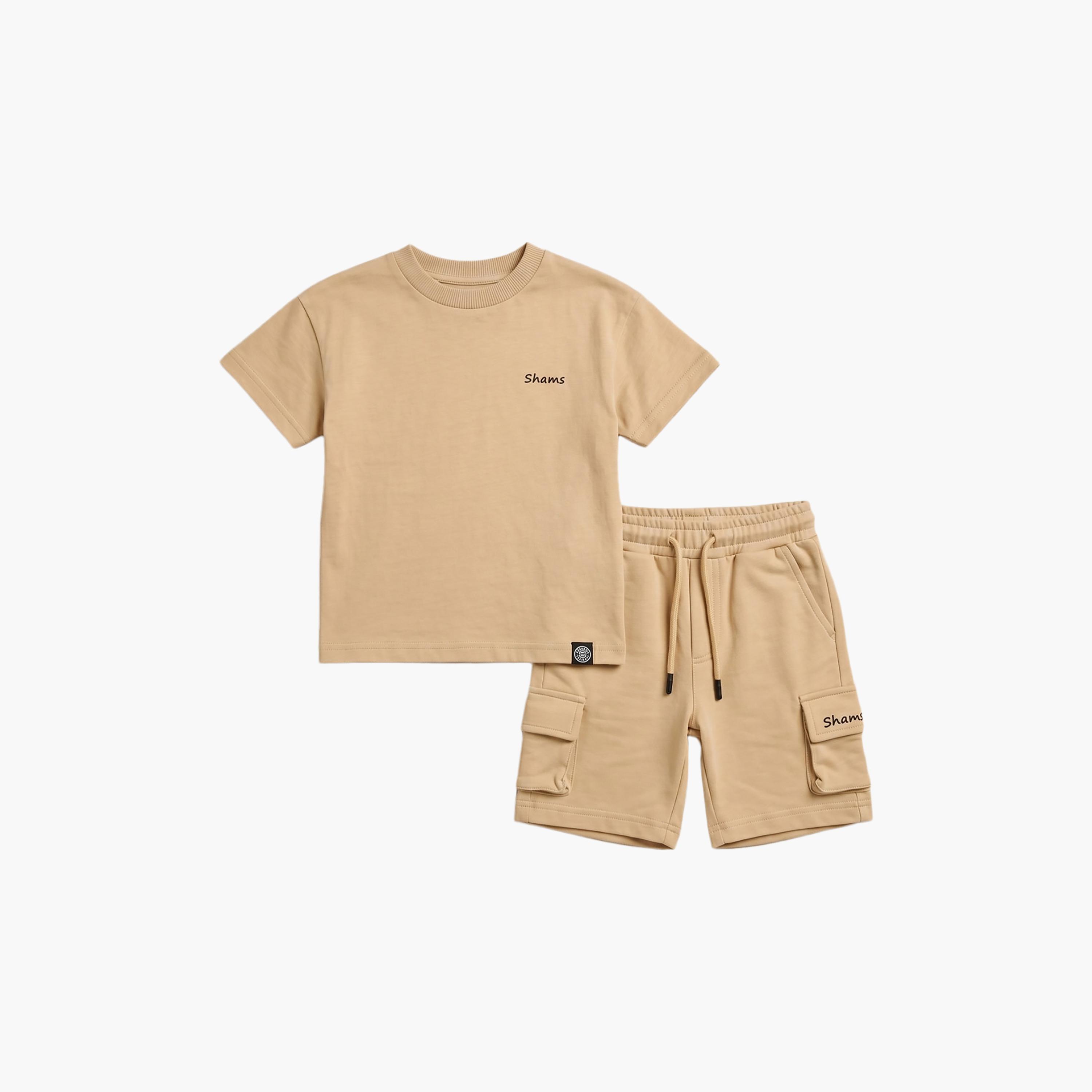 طقم تيشيرت بأكمام قصيرة وشورت كارغو من بيبيكلو-boys-clothing-setsandcoords-image-8