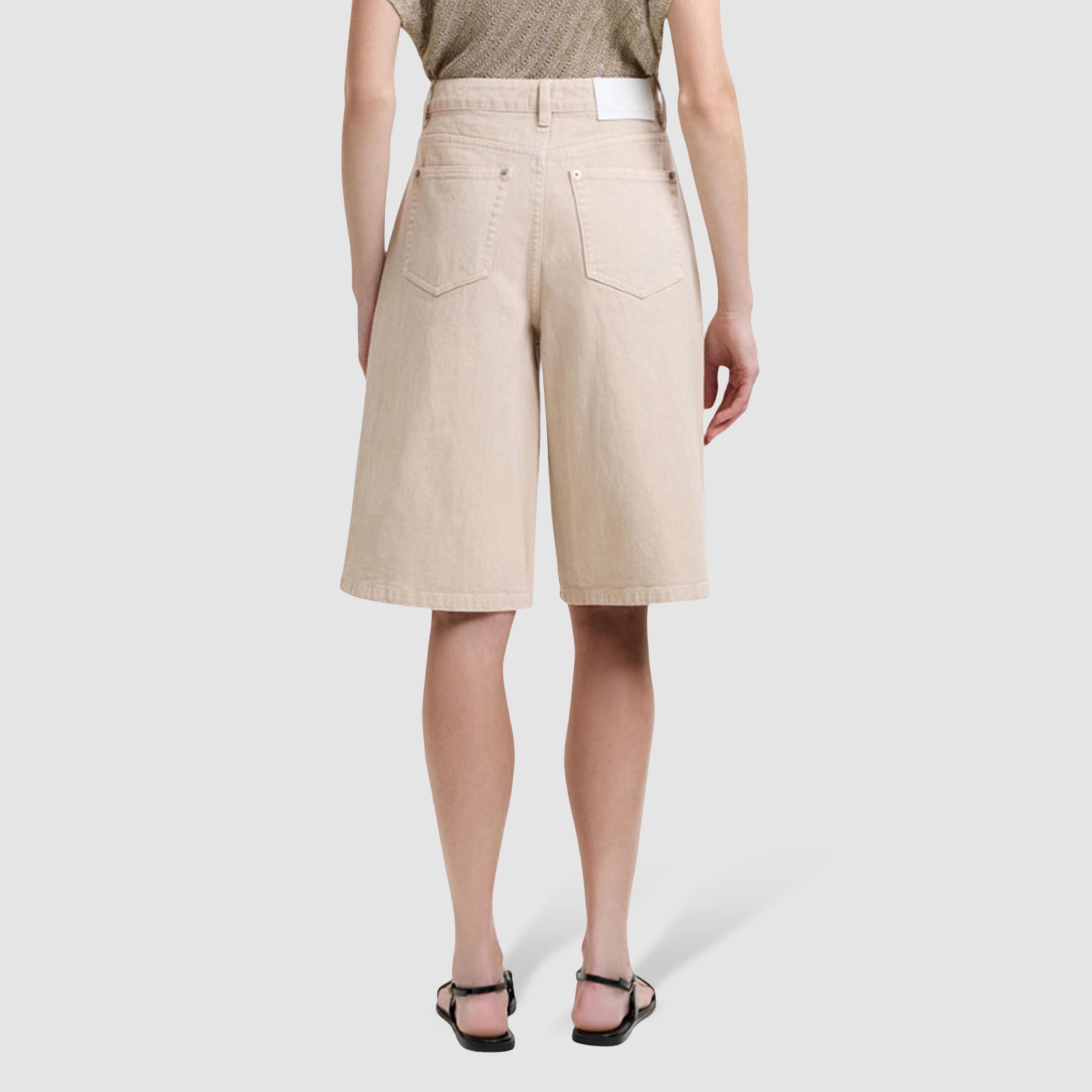 شورت دينيم نسائي قطن من فرينش كونكشن-women-clothing-bottoms-shorts-image-3