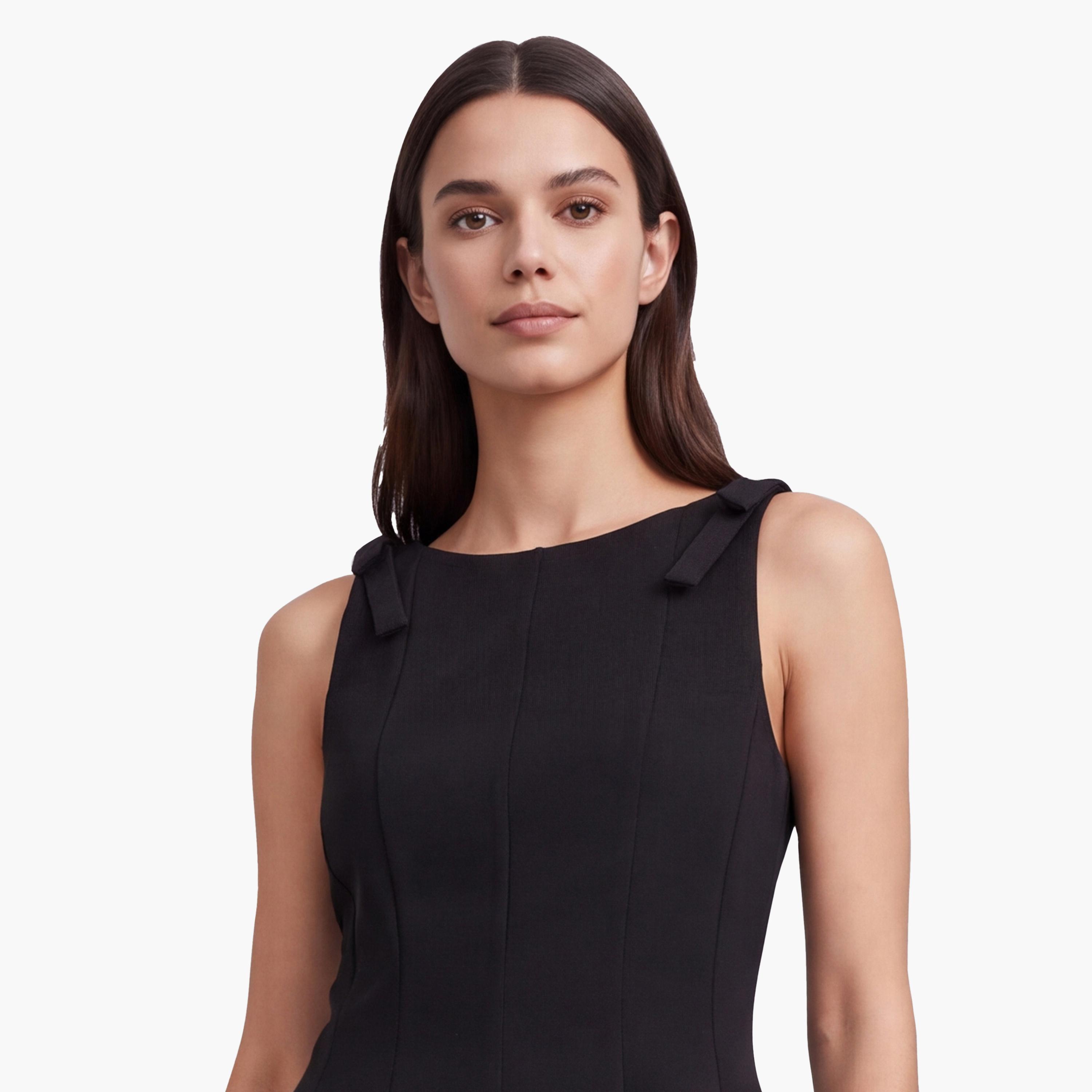 KOTON Black Women's Peplum Top-women-clothing-shirtsandblouses-blouses-image-3