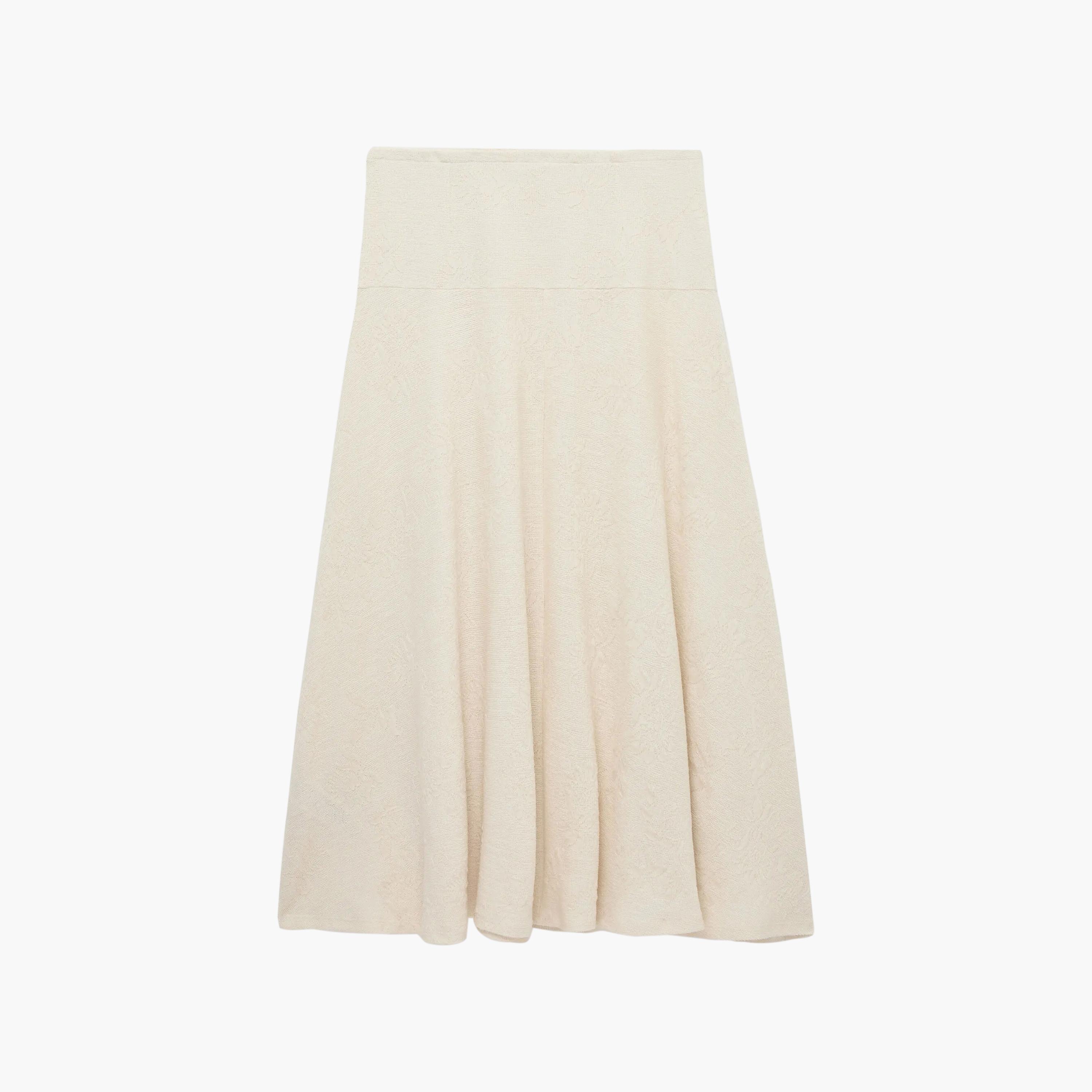 KOTON Floral Flared Women's Midi Skirt-women-clothing-skirts-image-5