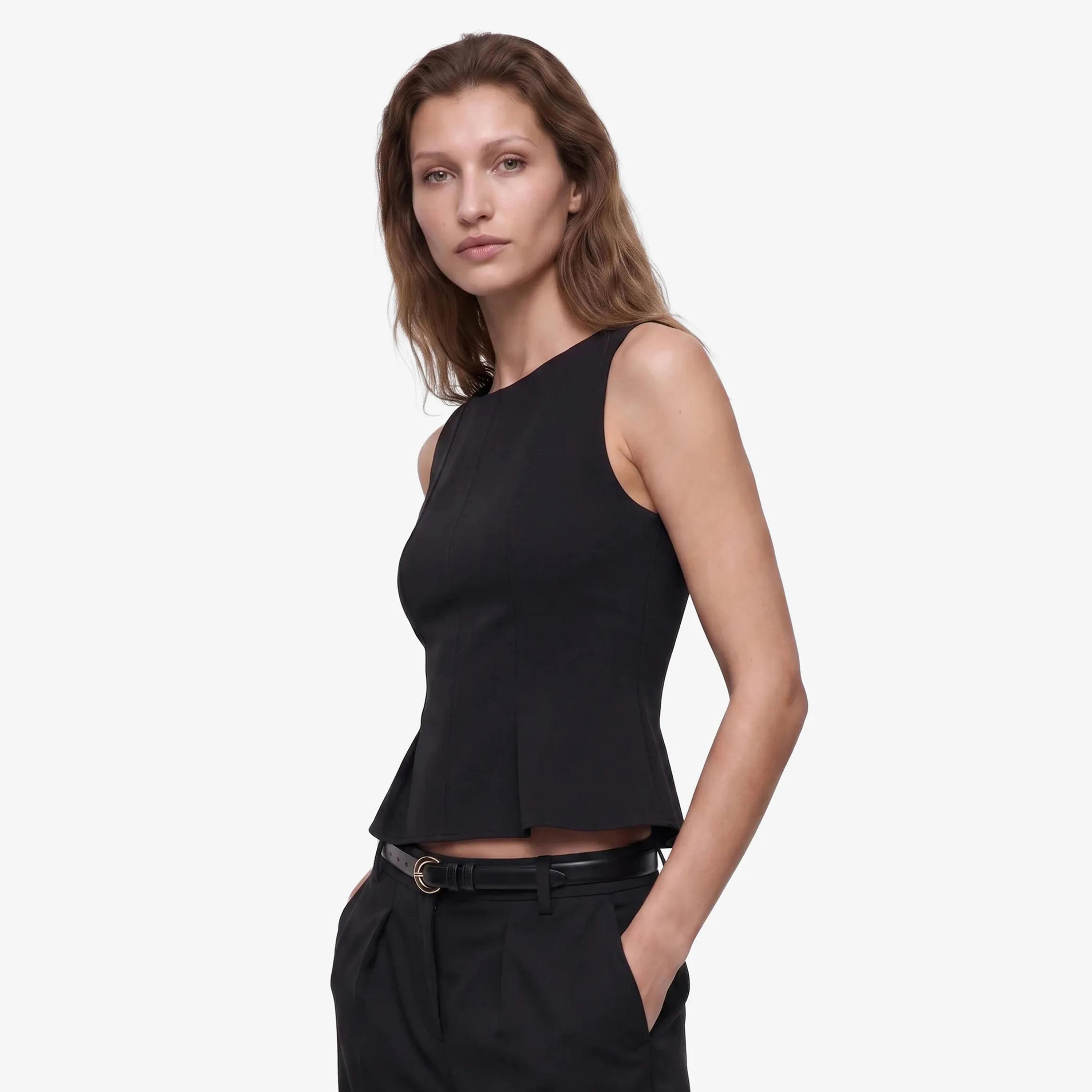 KOTON Women's Peplum Top-women-clothing-shirtsandblouses-blouses-image-1