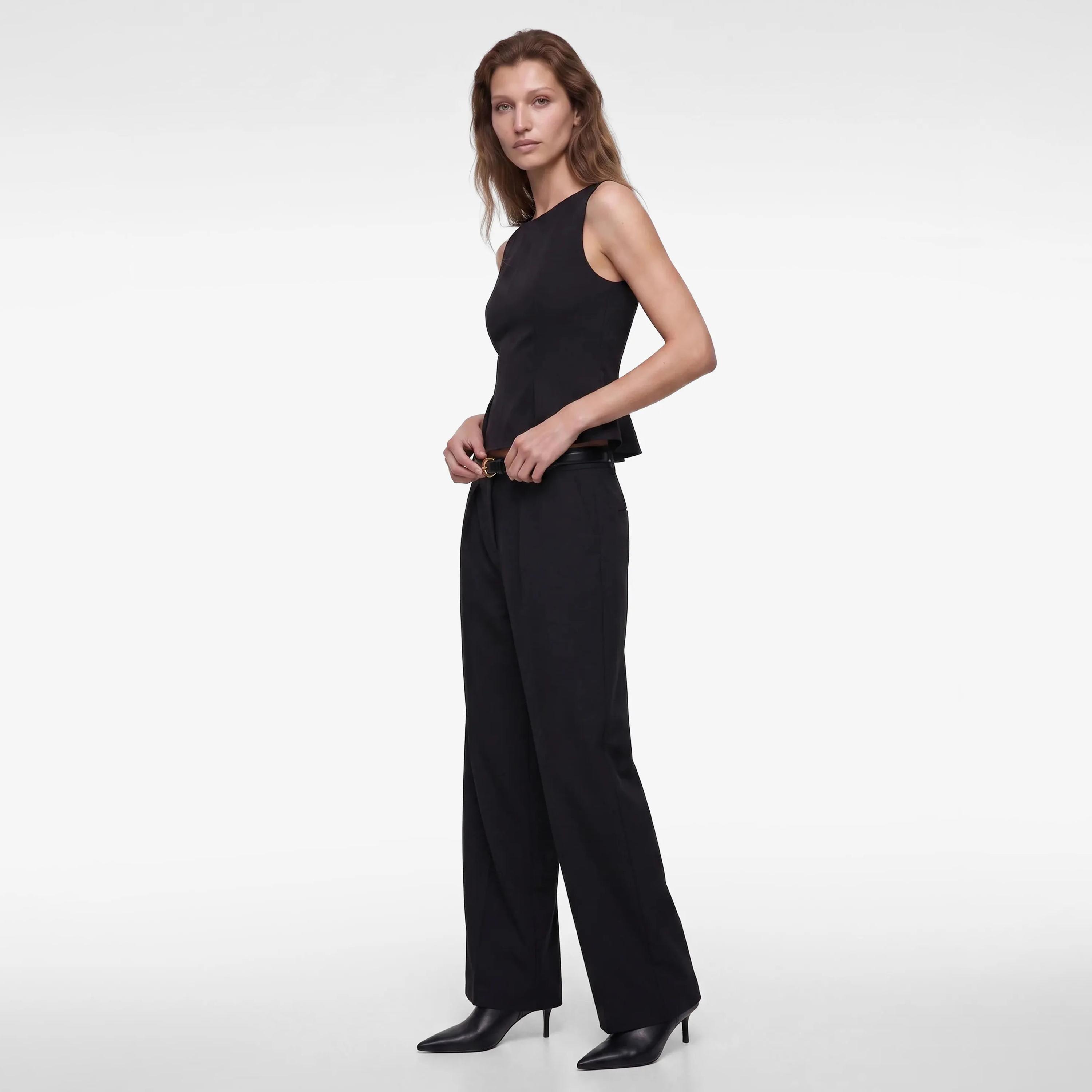 KOTON Women's Peplum Top-women-clothing-shirtsandblouses-blouses-image-2