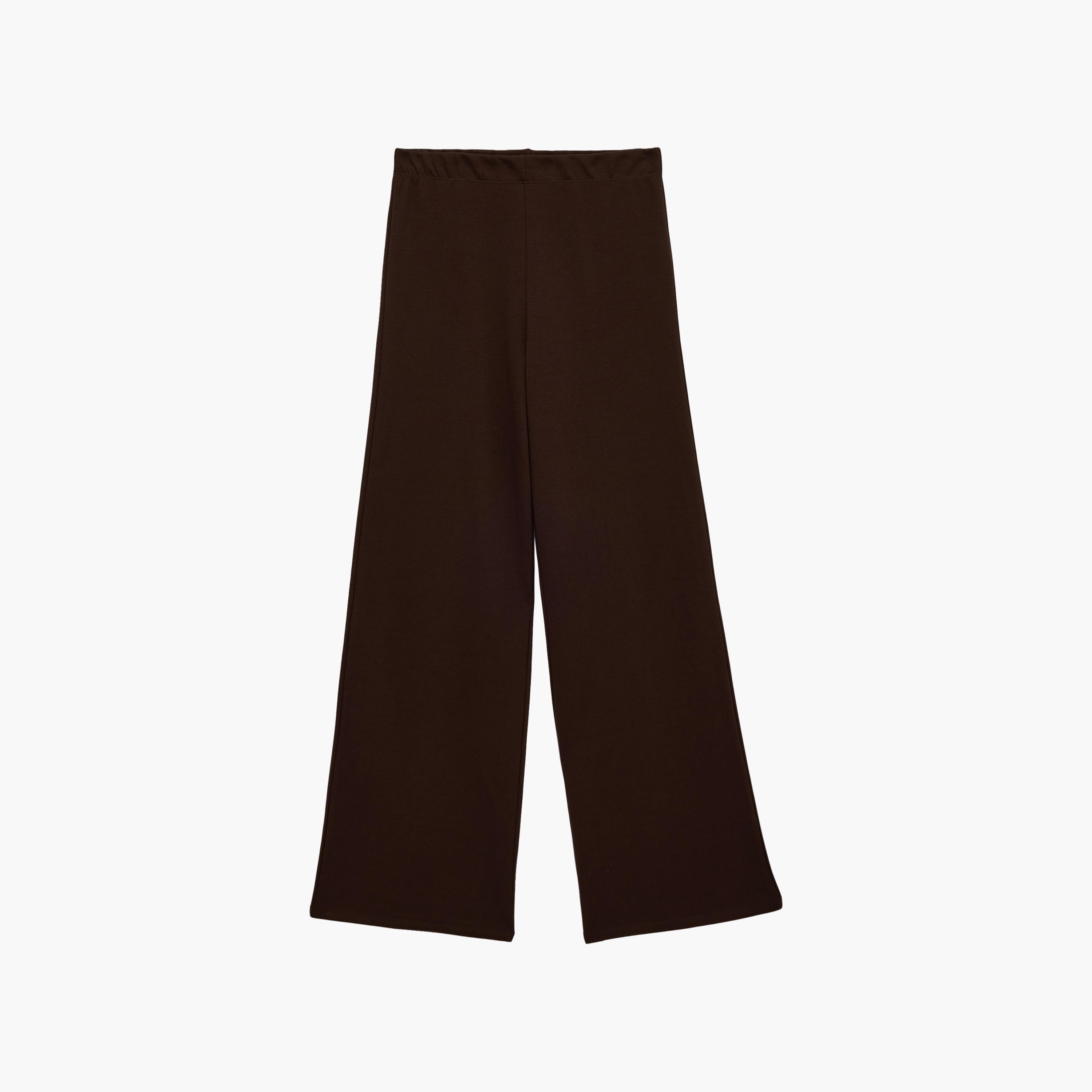 KOTON Elasticated Wide Leg Women's Trousers-women-clothing-trousers-image-3