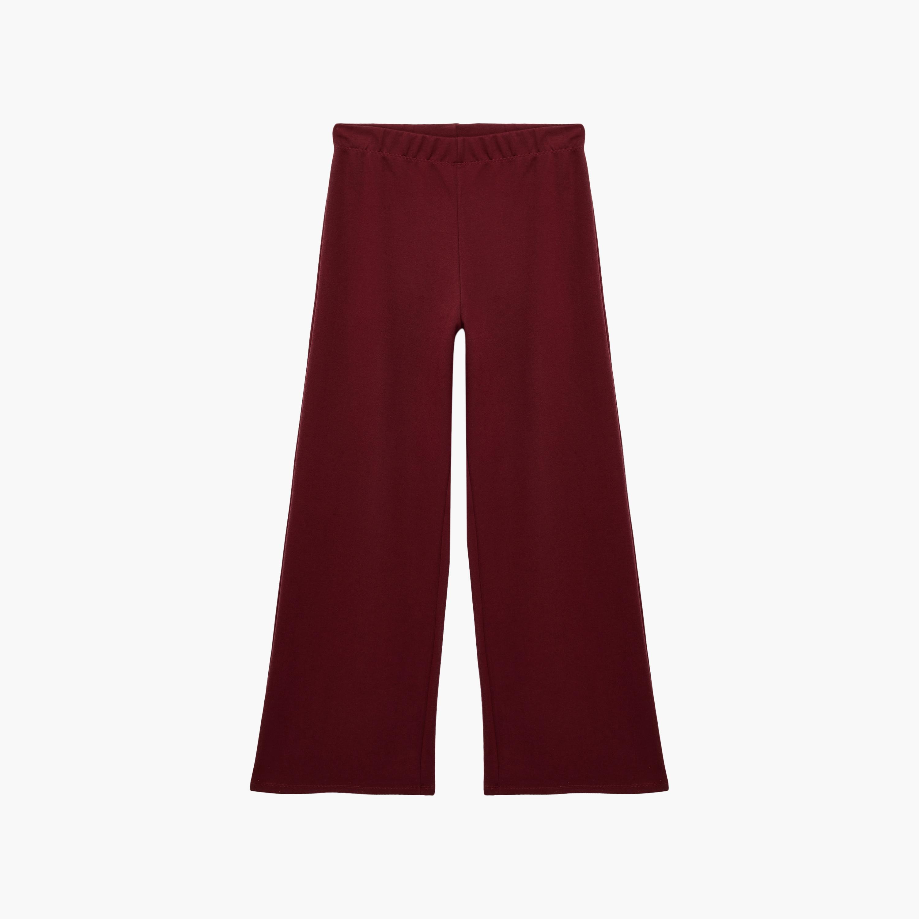 KOTON Elasticated Wide Leg Women's Trousers-women-clothing-trousers-image-6
