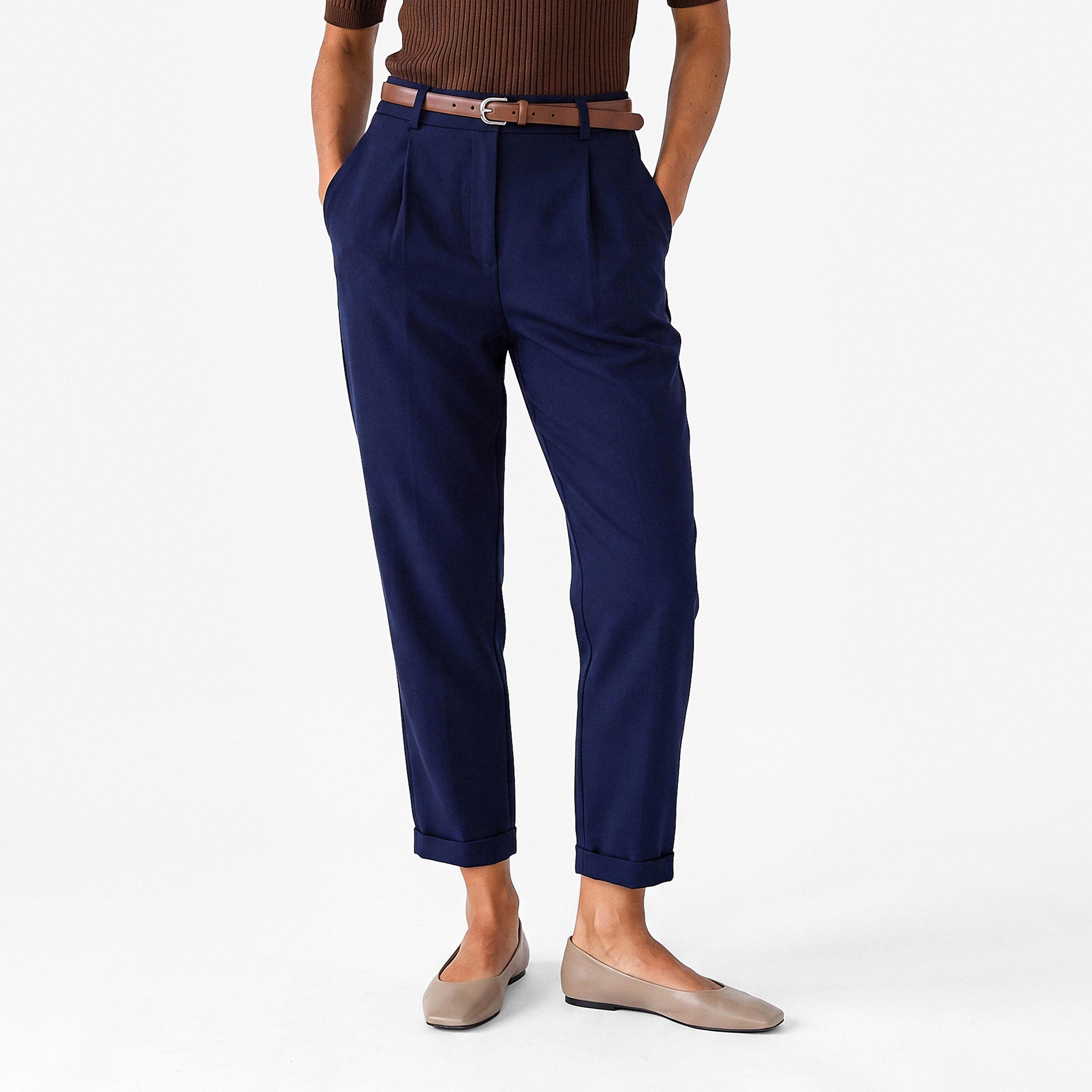 KOTON Zip Fly Women's Trousers-women-clothing-trousers-image-1