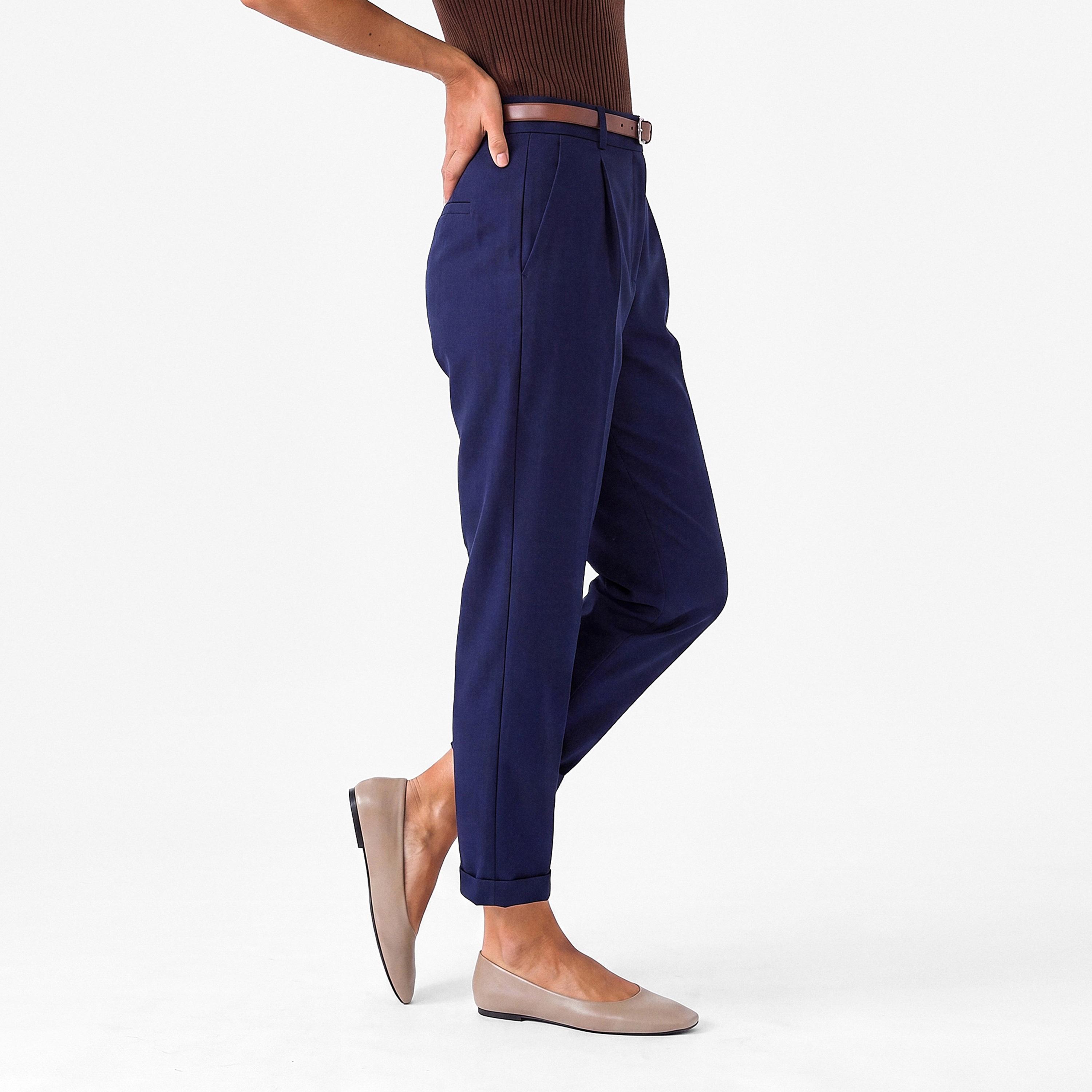 KOTON Zip Fly Women's Trousers-women-clothing-trousers-image-3