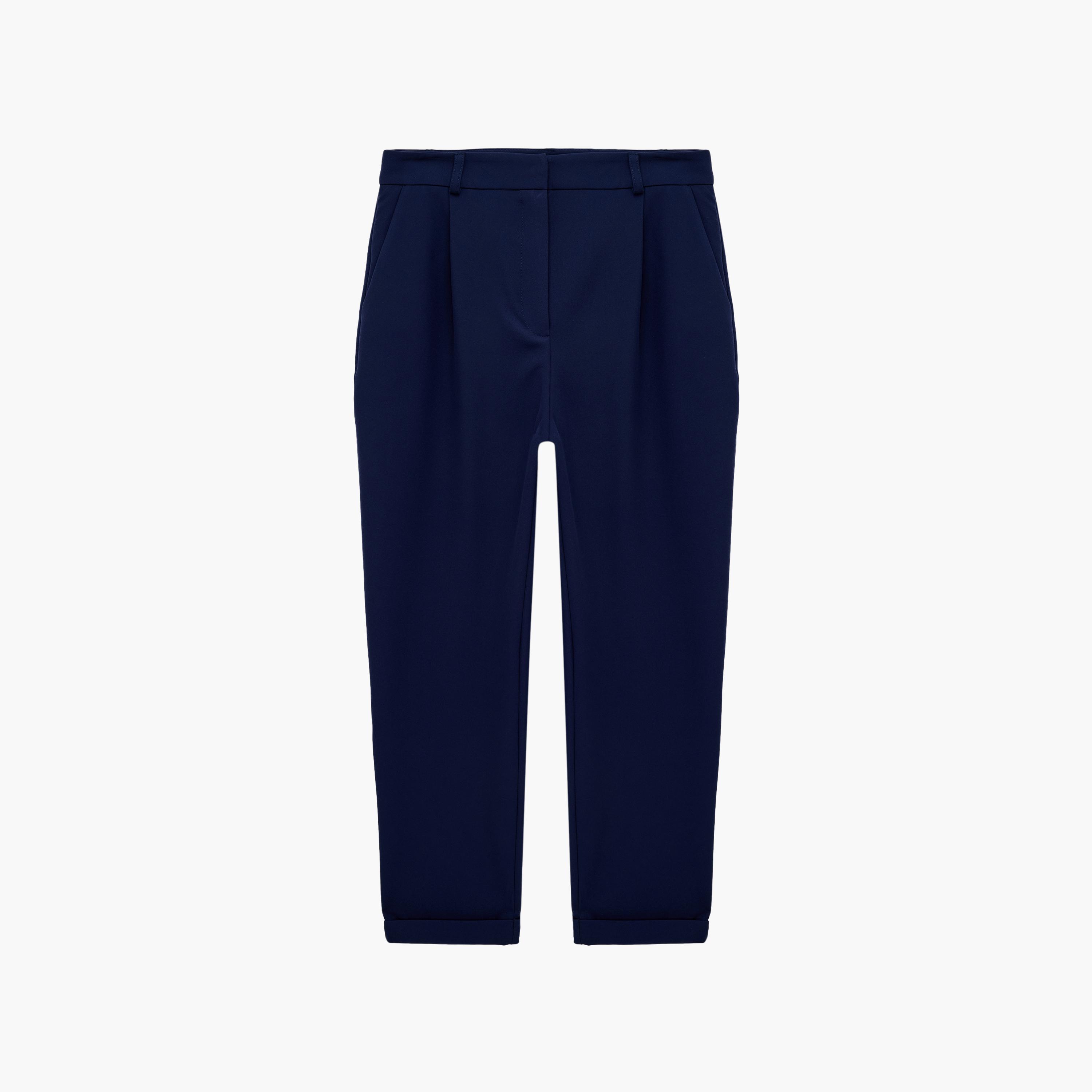 KOTON Zip Fly Women's Trousers-women-clothing-trousers-image-4