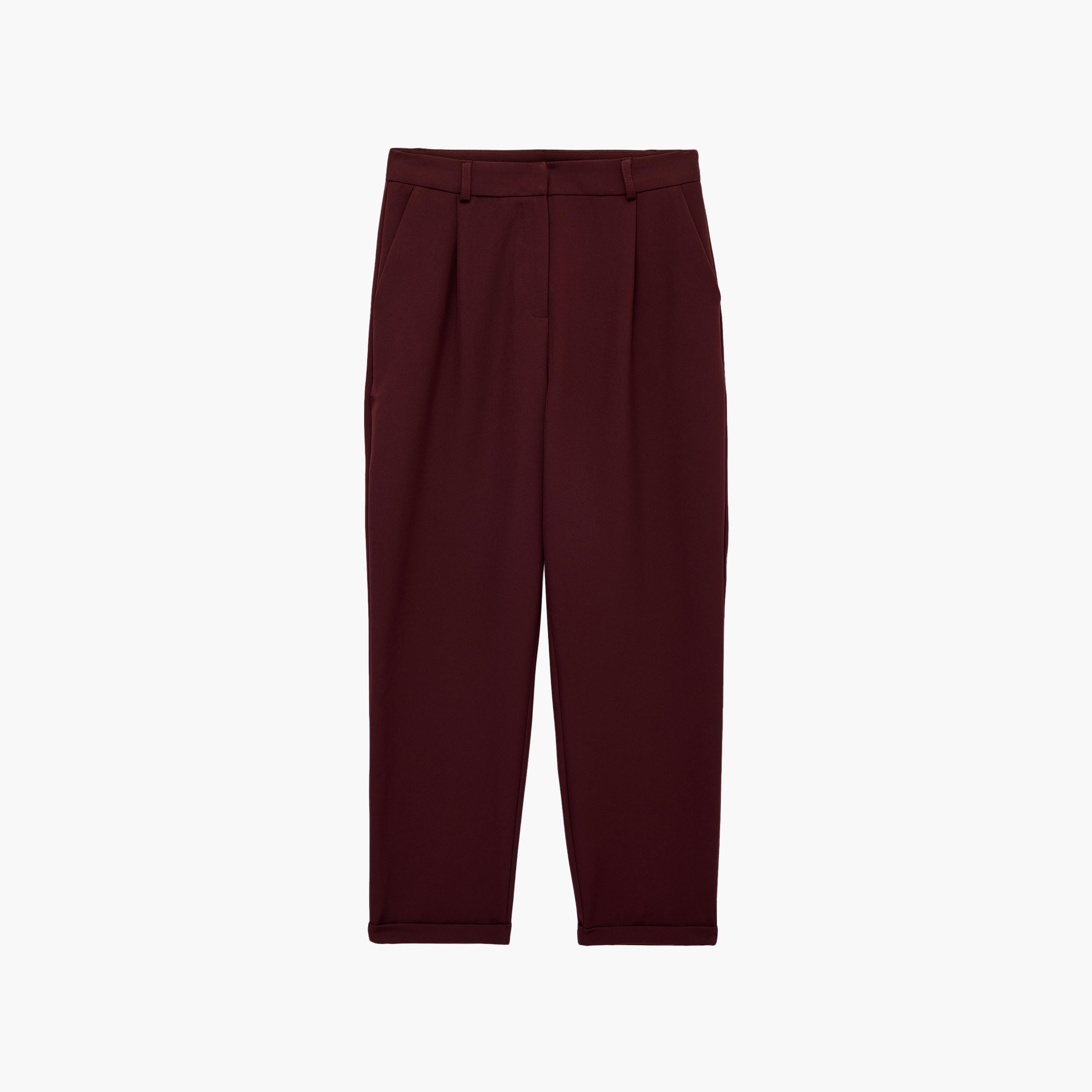 KOTON Zip Fly Women's Trousers-women-clothing-trousers-image-4