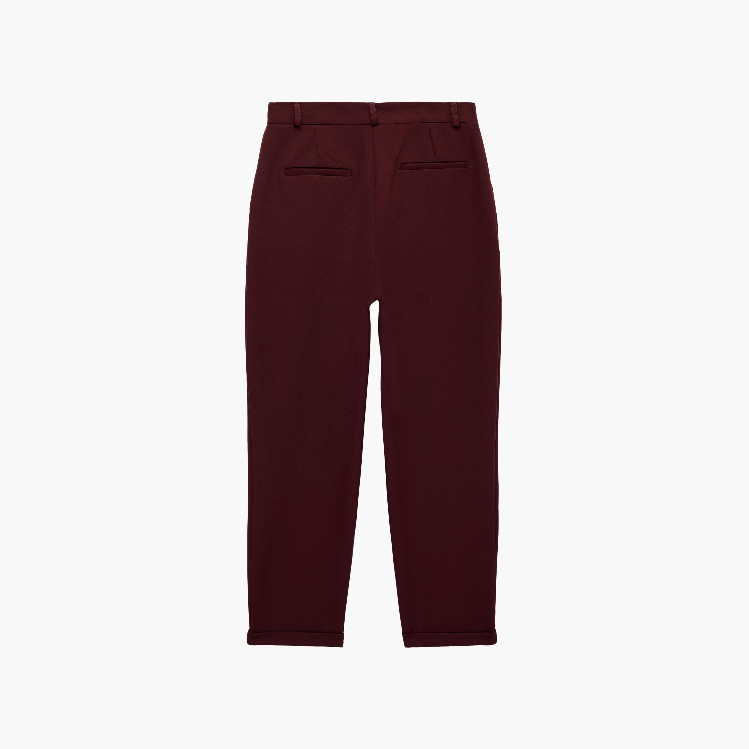 KOTON Zip Fly Women's Trousers-women-clothing-trousers-image-5